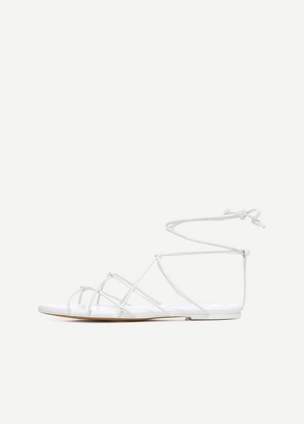 Kenna Knotted Leather Gladiator Sandal
