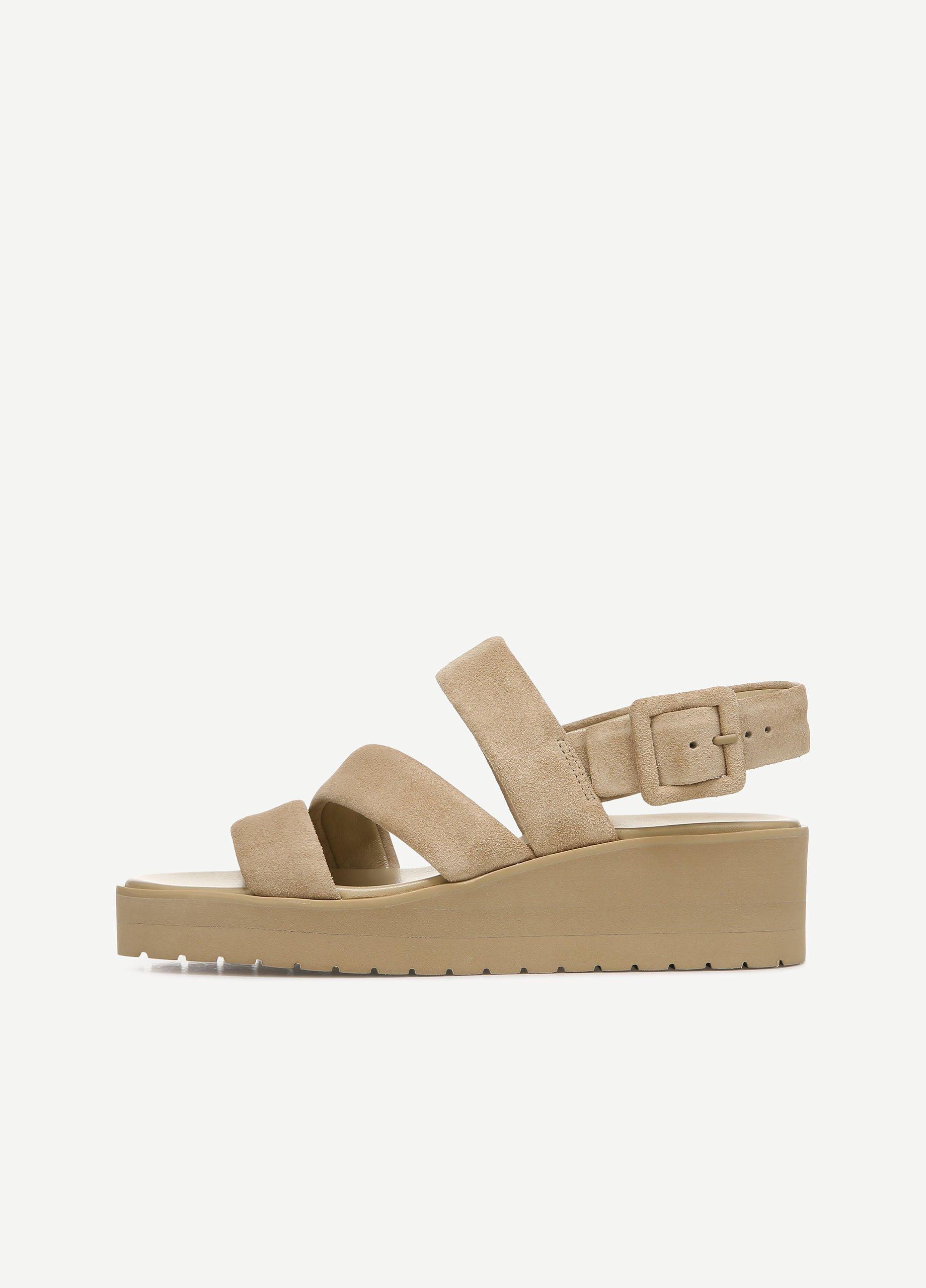 Skylar Suede Platform Sandal image number 0