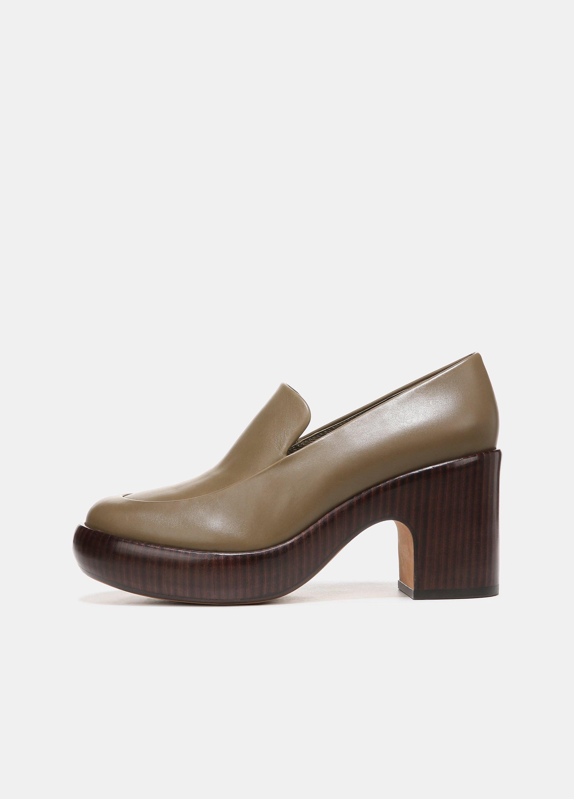 Narissa Leather Platform Loafer image number 0