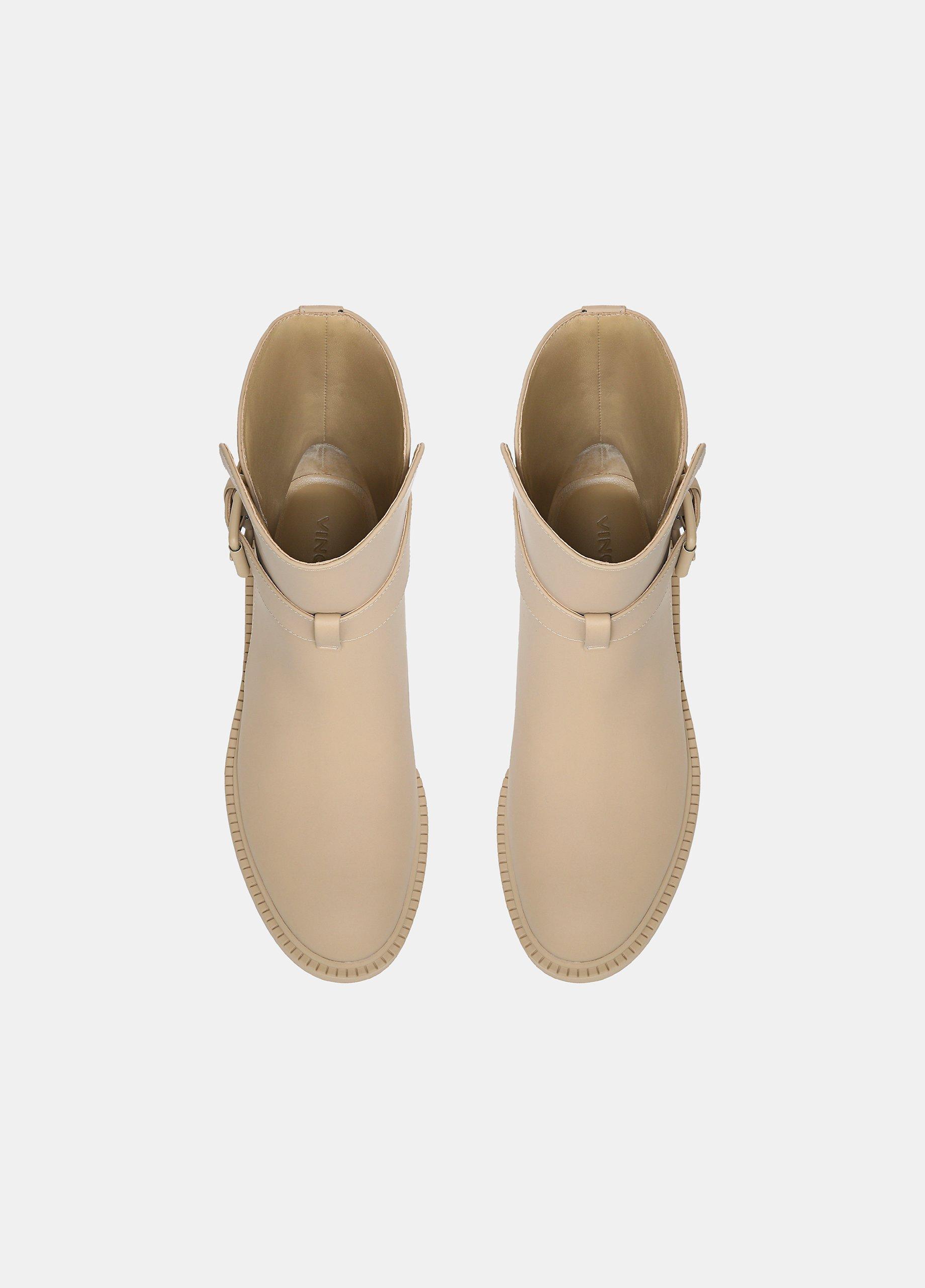 Kaelyn Leather Buckled Ankle Boot image number 3