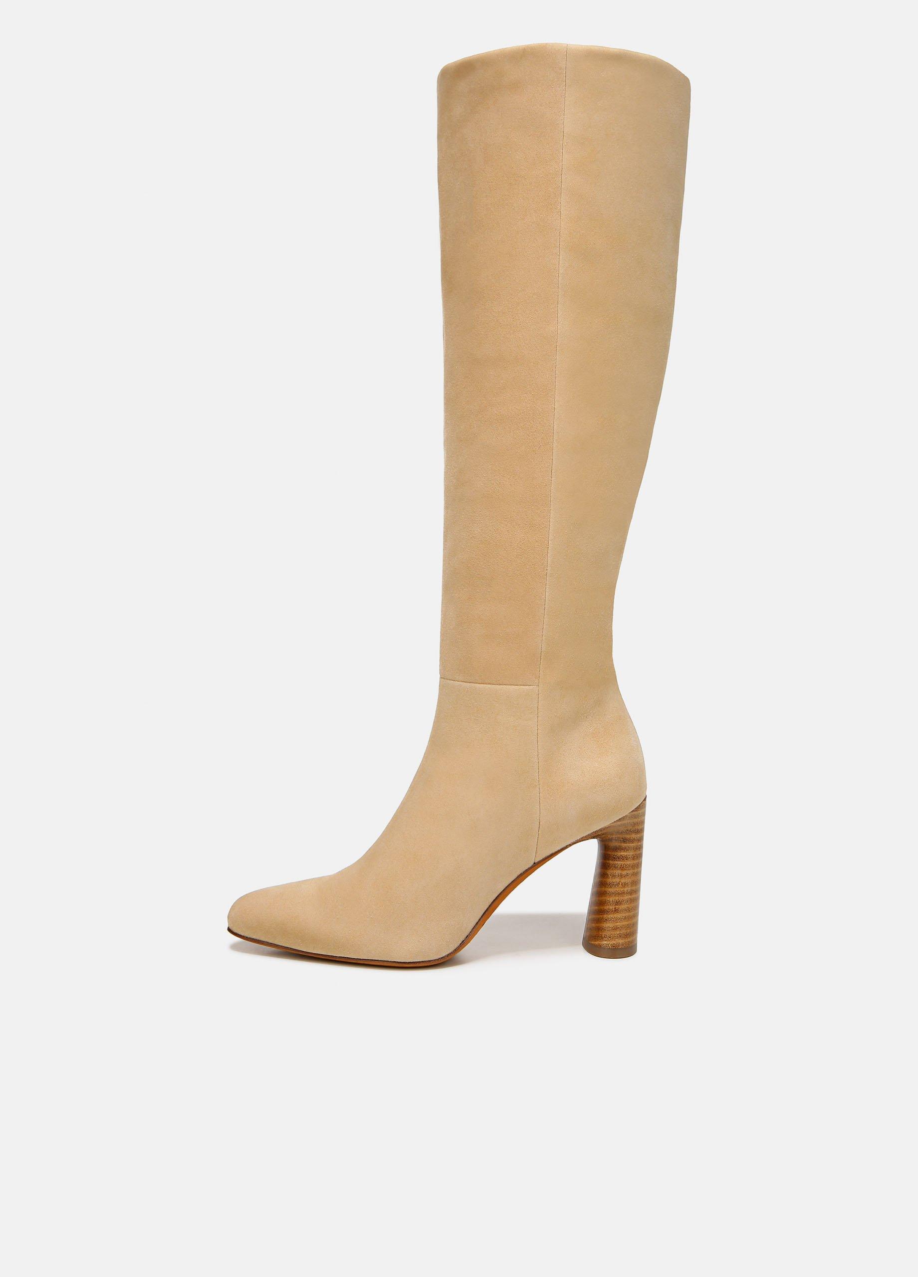 vince casper suede knee boots