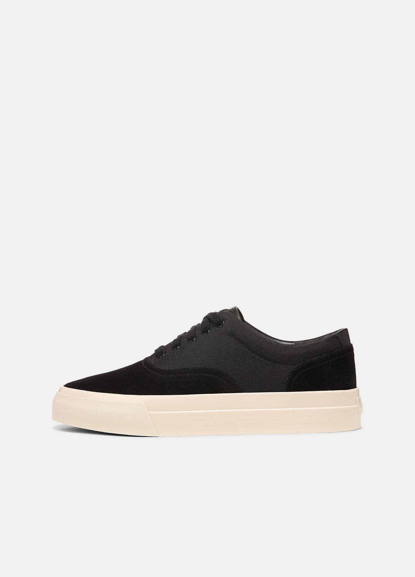 Vince Sonny Suede and Canvas Sneaker