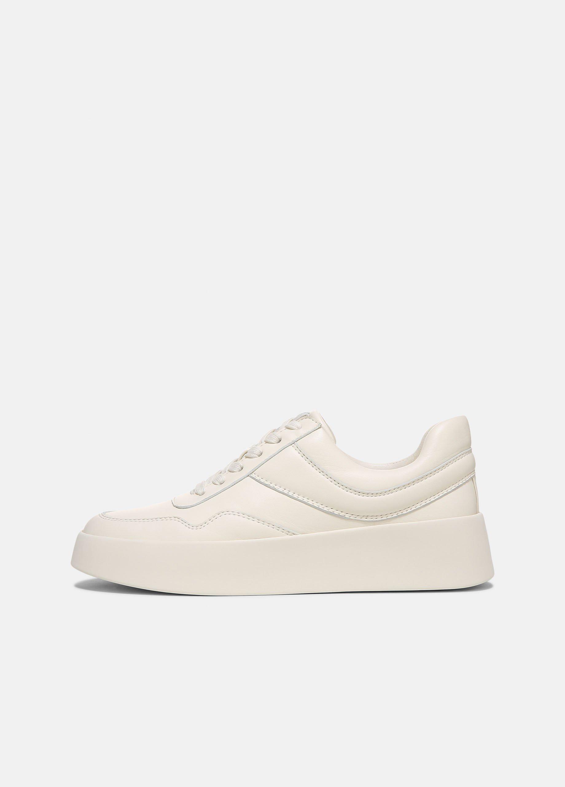 빈스 Vince Warren Court Leather Sneaker,MILK