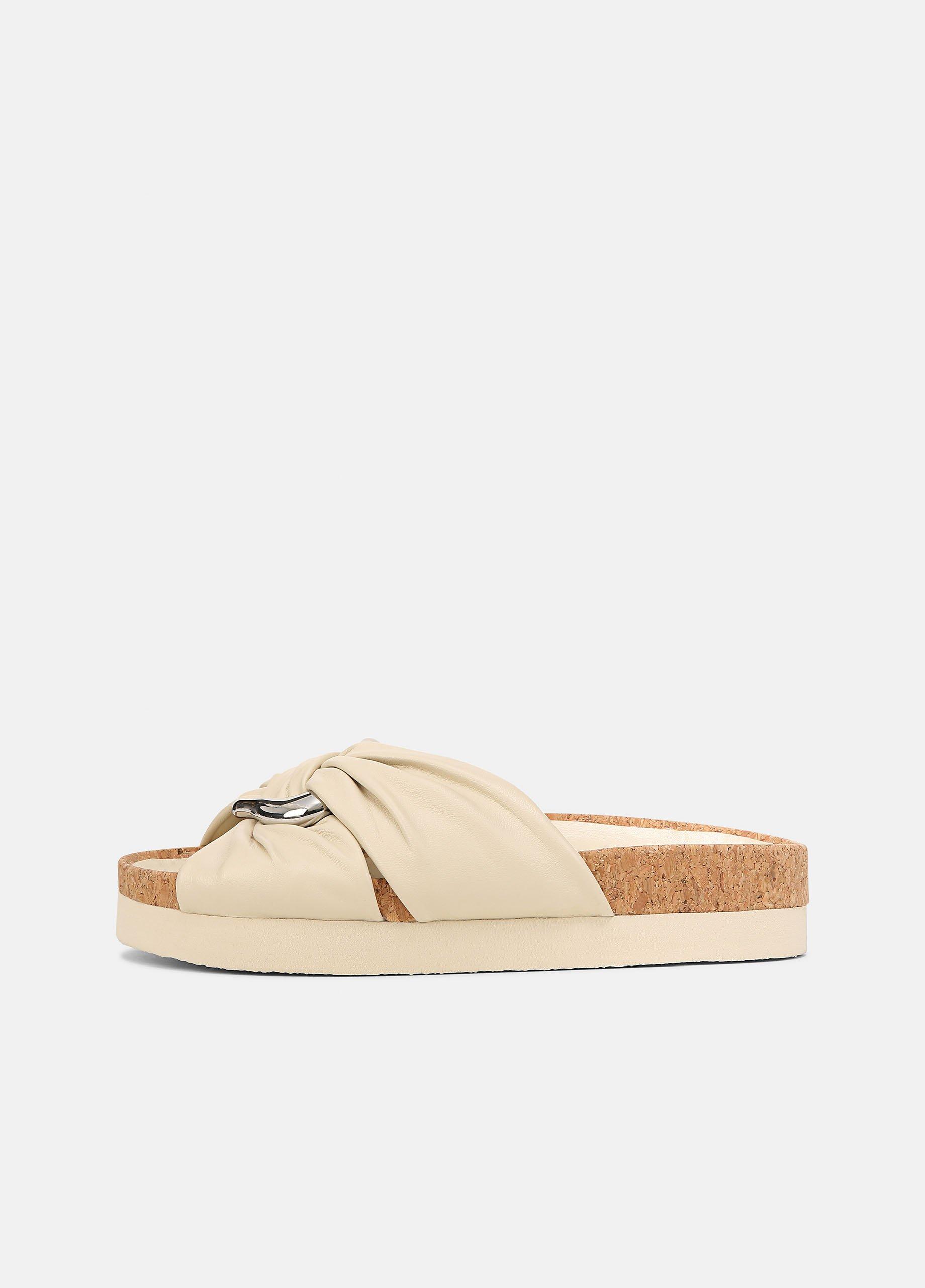 Glo Leather Slide Sandal