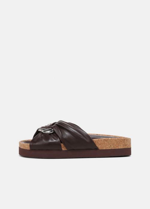 Glo Leather Slide Sandal