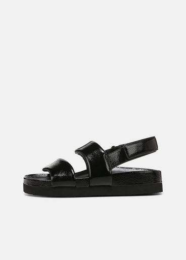 Gemini Crinkled Patent Leather Sandal in Women's Sale Shoes | Vince