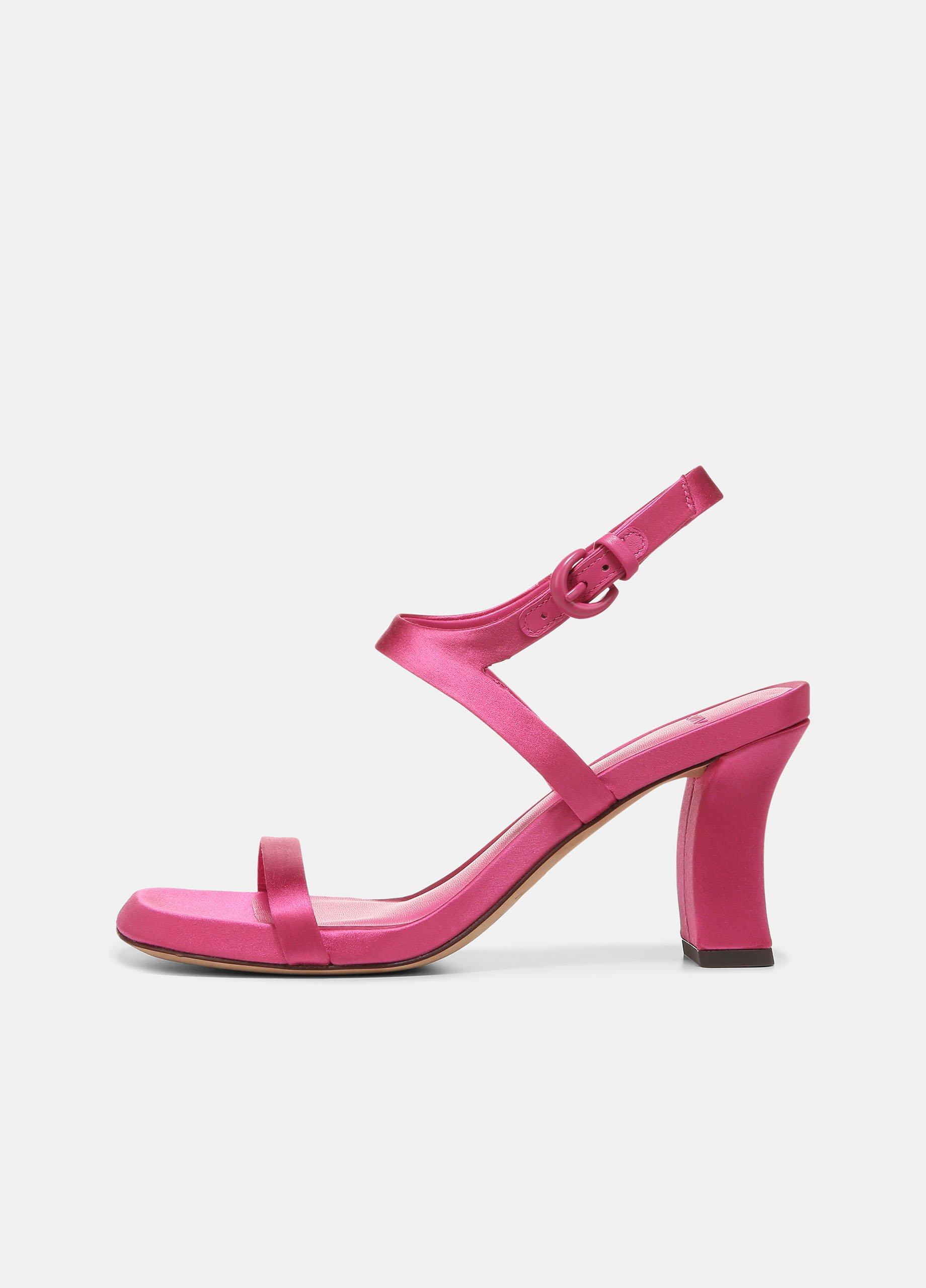 Luella Satin Heeled Sandal image number 0