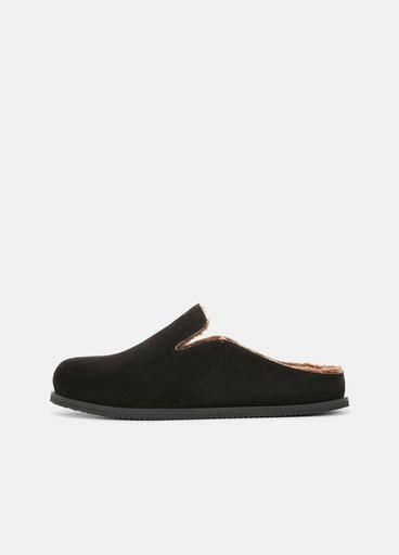 Decker Shearling-Lined Suede Clog image number 0