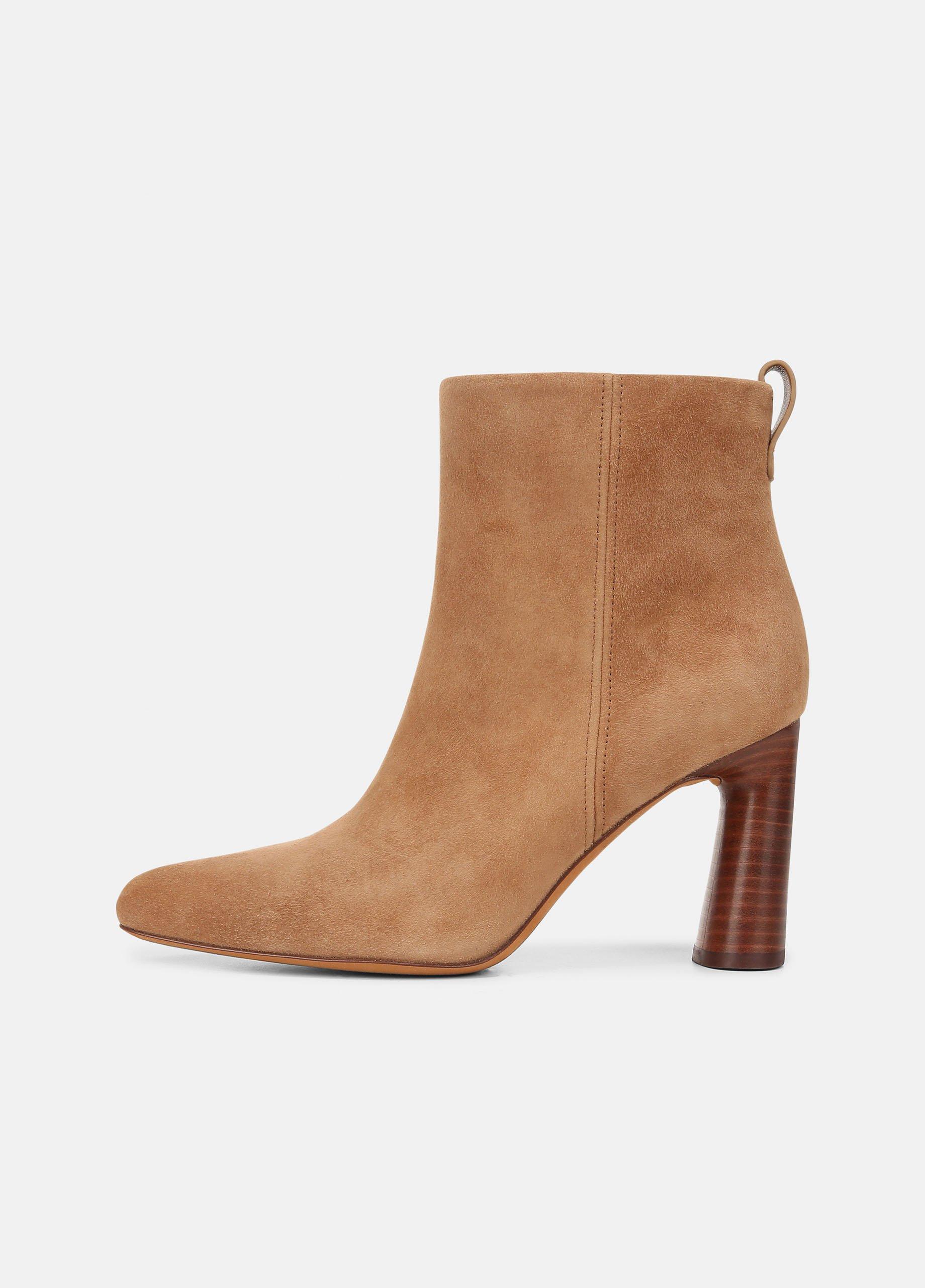 Hillside Suede Ankle Boot in Shoes Vince