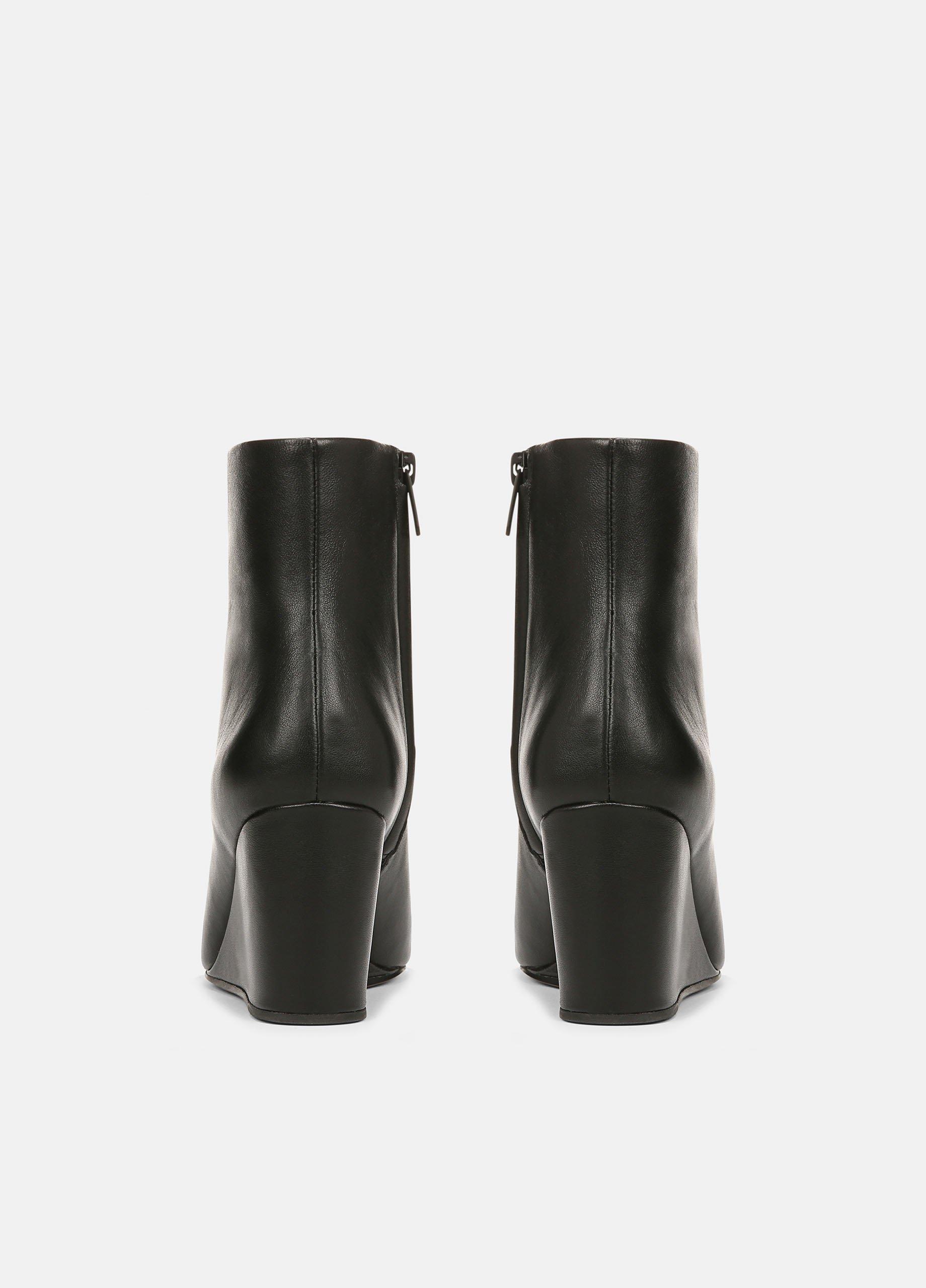 Vince halle on sale flare heel bootie