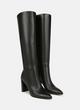 Pilar Leather Wide-Calf Knee Boot image number 1