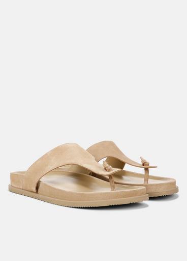 Diego Suede Thong Sandal in Sandals | Vince