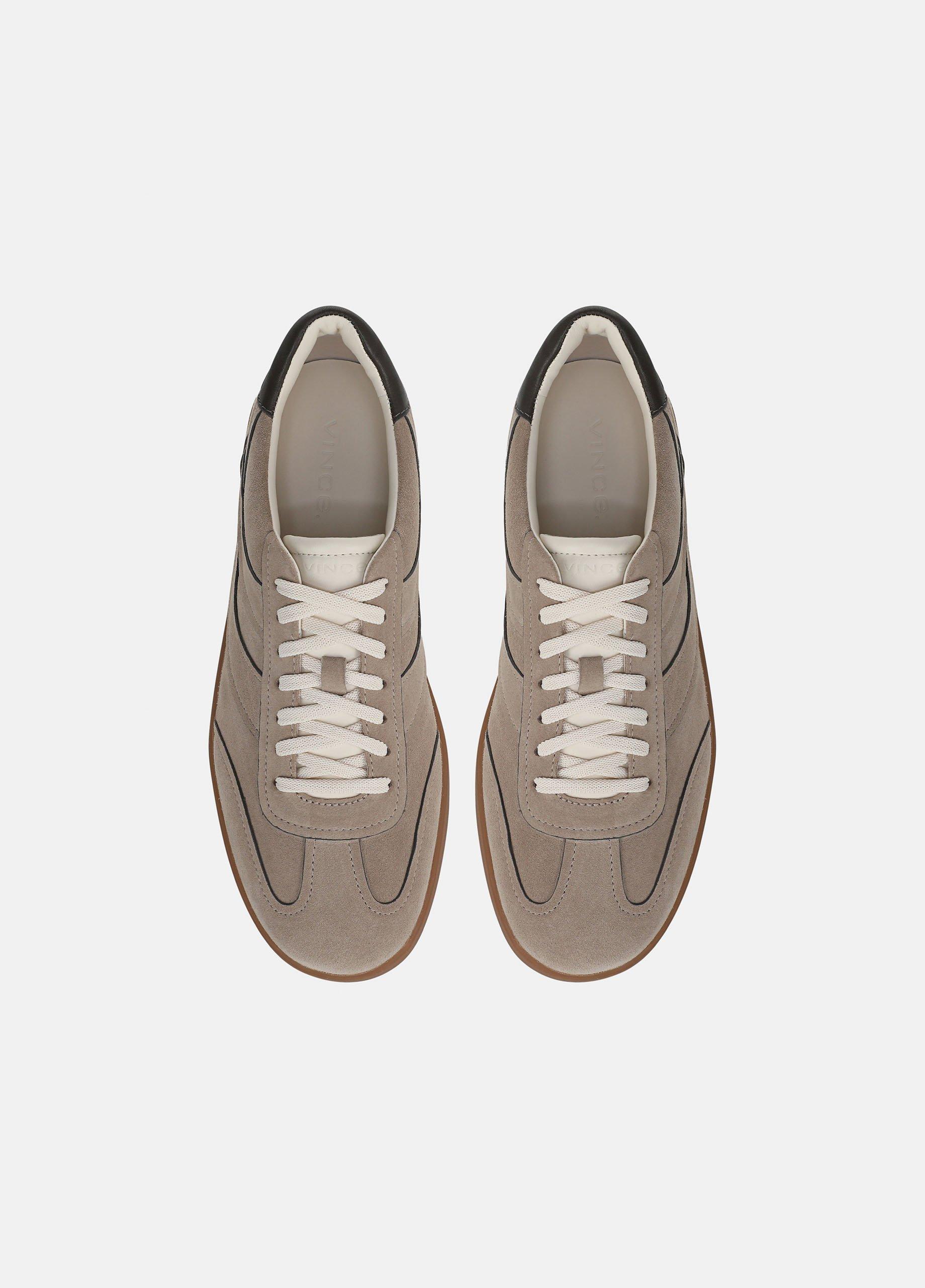 Oasis Contrast-Edge Suede & Leather Sneaker image number 3