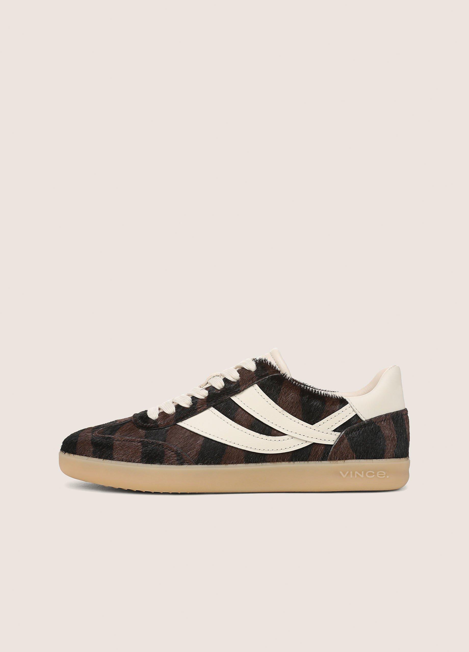 Oasis Animal-Print Calf Hair Sneaker image number 0