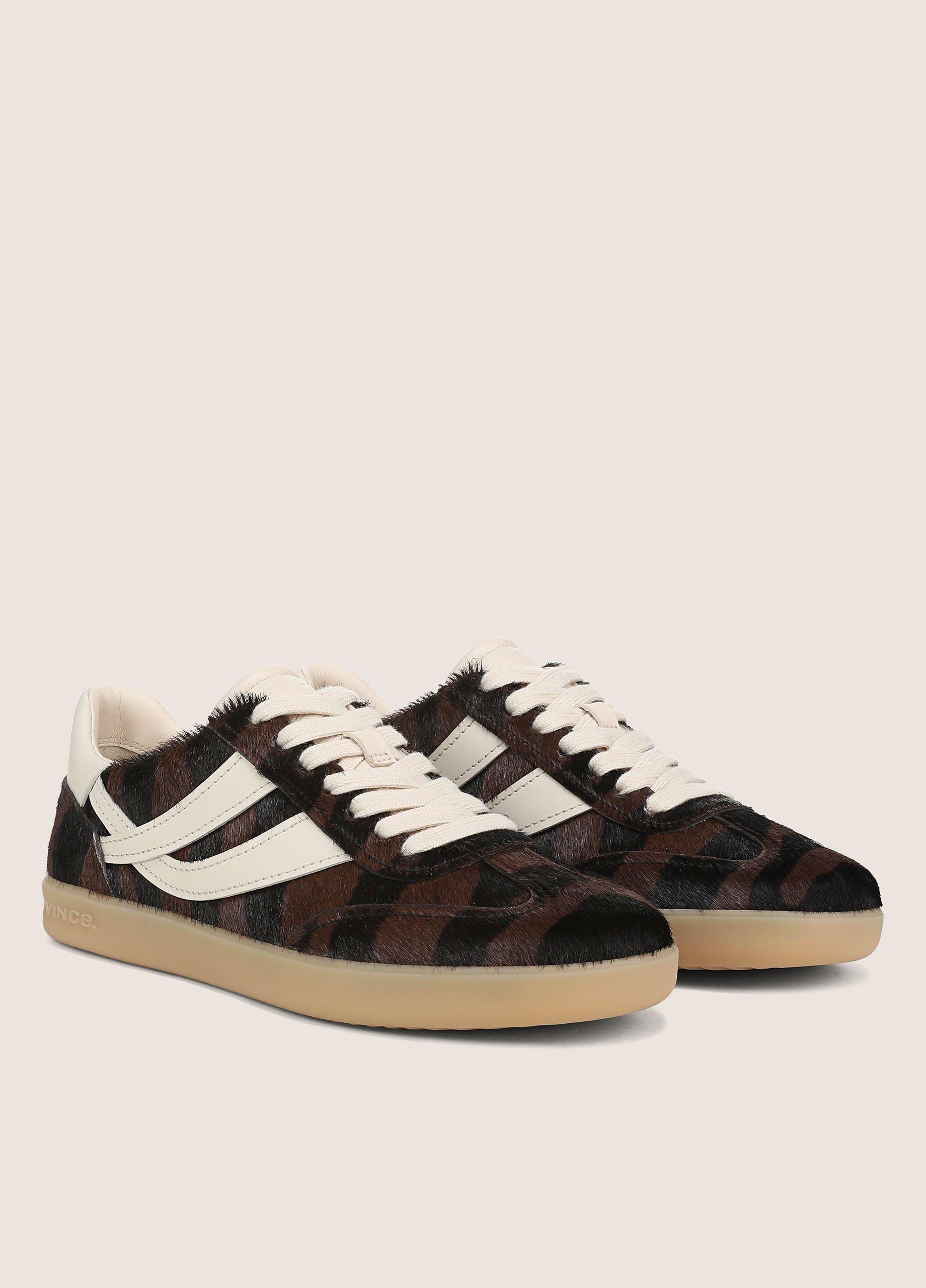 Oasis Animal-Print Calf Hair Sneaker image number 1