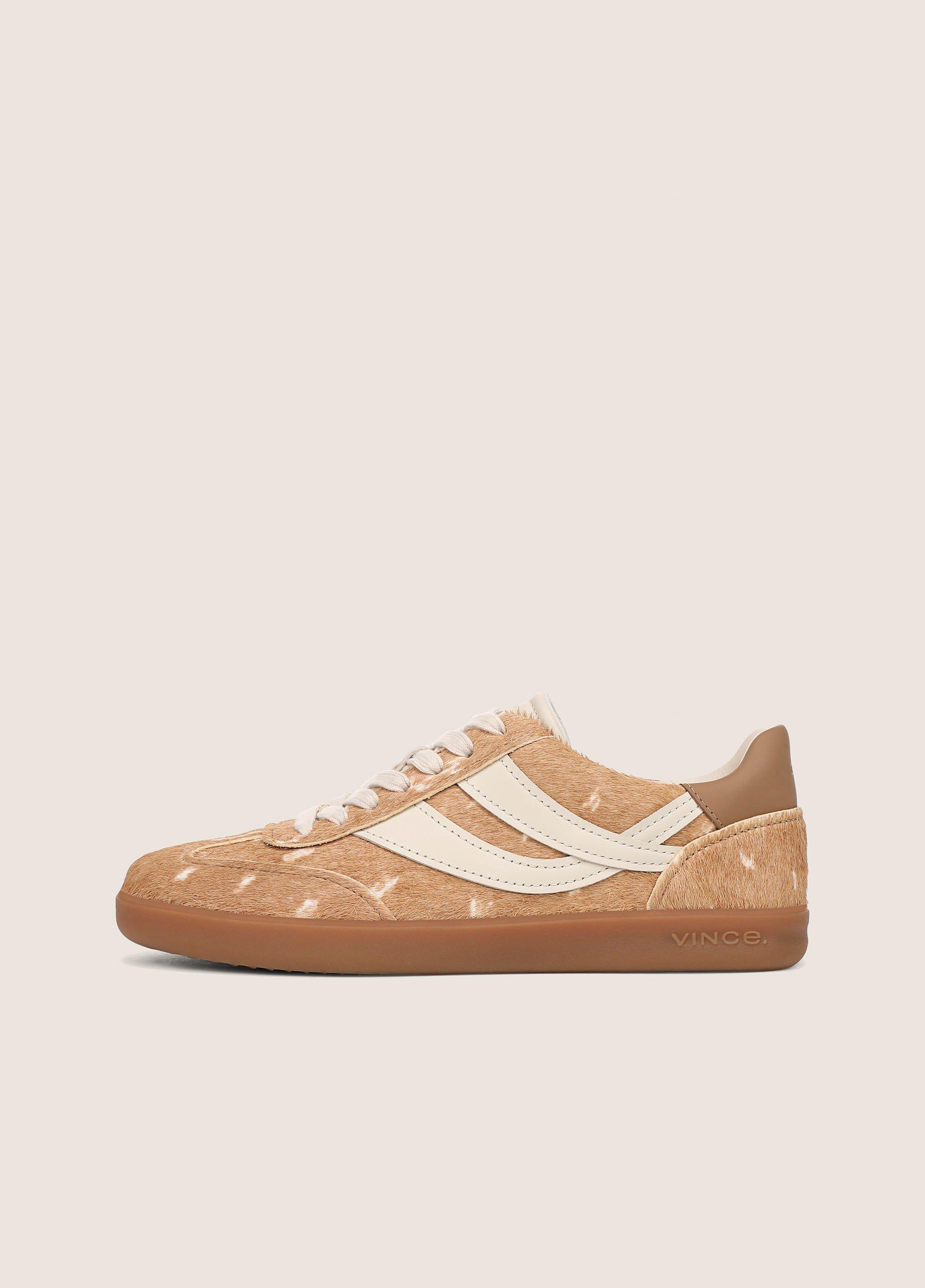 Oasis Deer-Print Calf Hair Sneaker image number 0