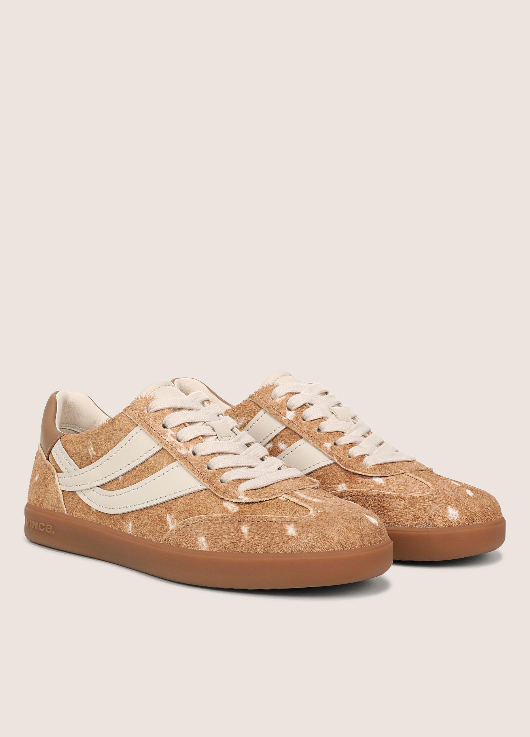 Oasis Deer-Print Calf Hair Sneaker image number 1