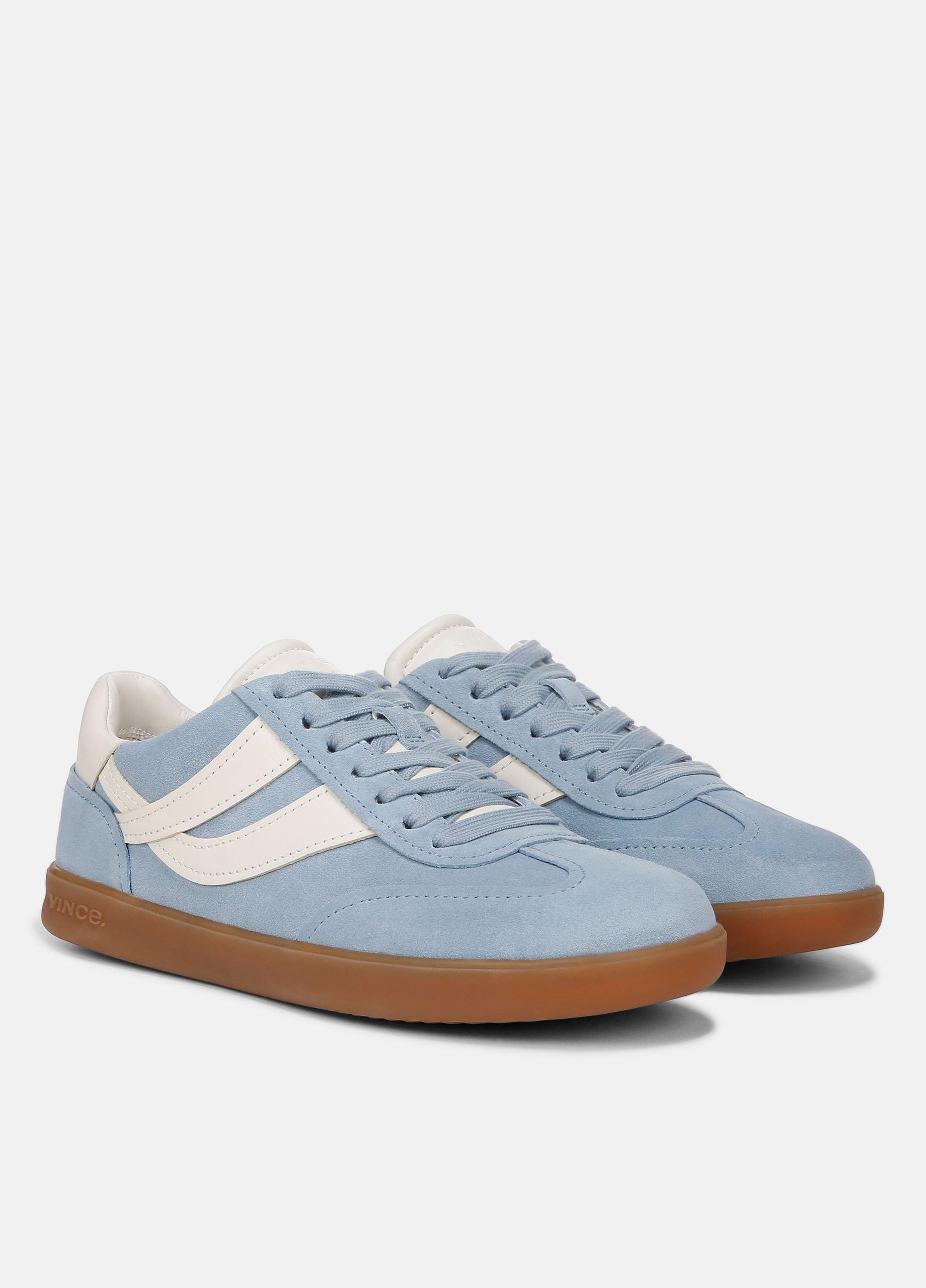 スニーカー Lucio Blue Suede Oasis Suede & Leather Sneaker in Shoes | Vince