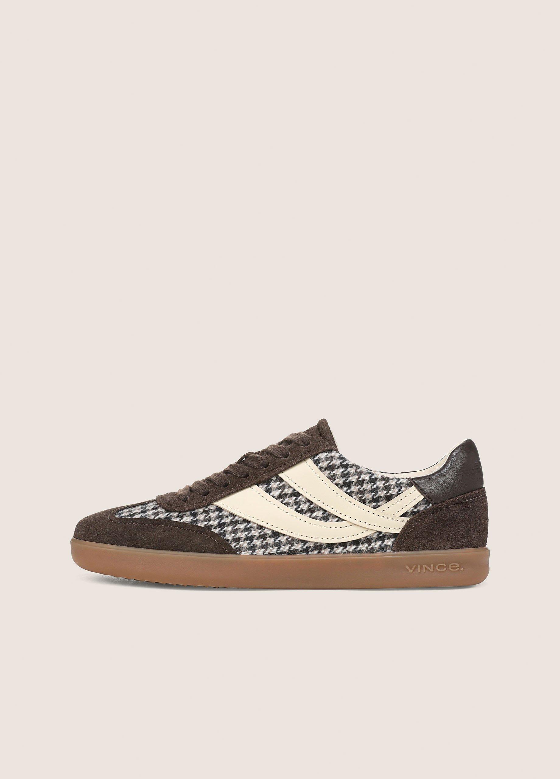 Oasis Suede & Houndstooth Sneaker image number 0
