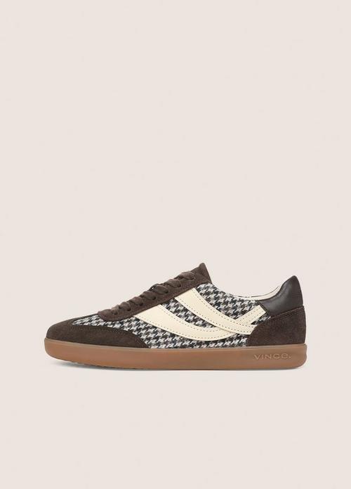 Oasis Suede & Houndstooth Sneaker