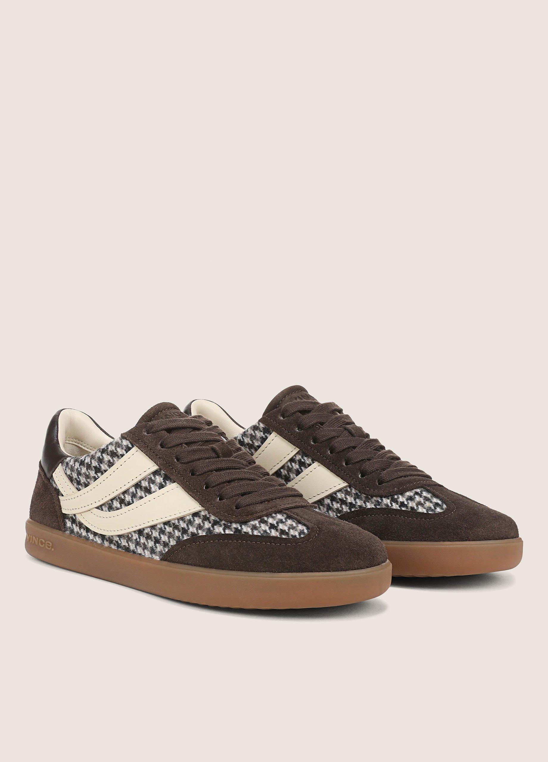 Oasis Suede & Houndstooth Sneaker image number 1