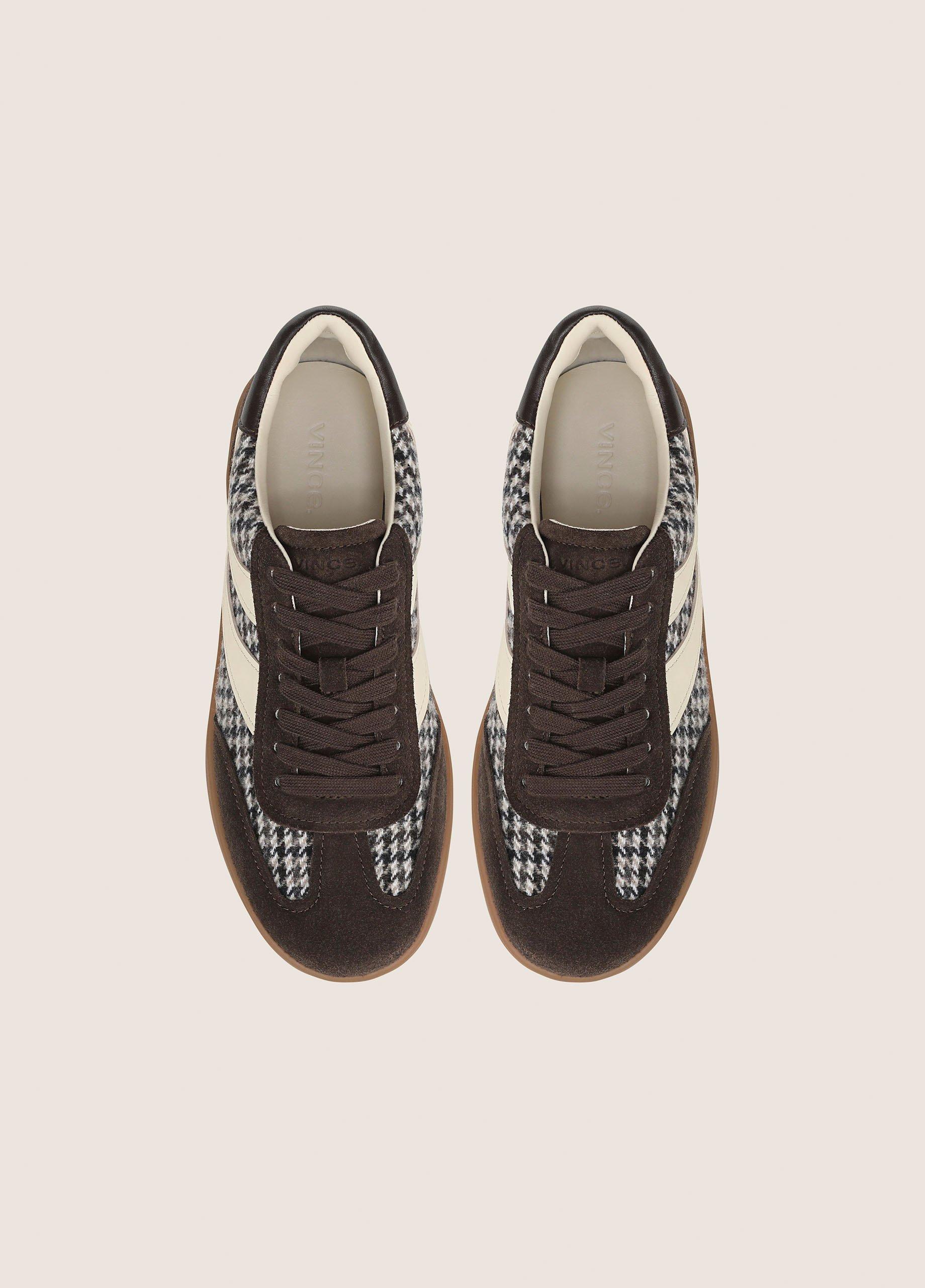 Oasis Suede & Houndstooth Sneaker image number 3
