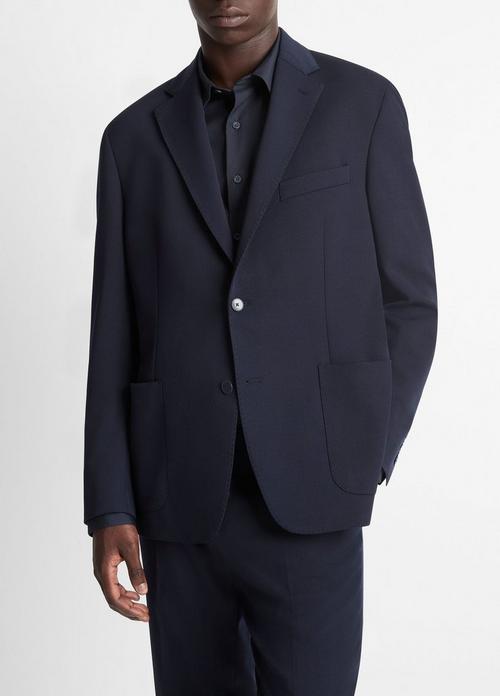 Stretch-Wool Relaxed Sport Coat