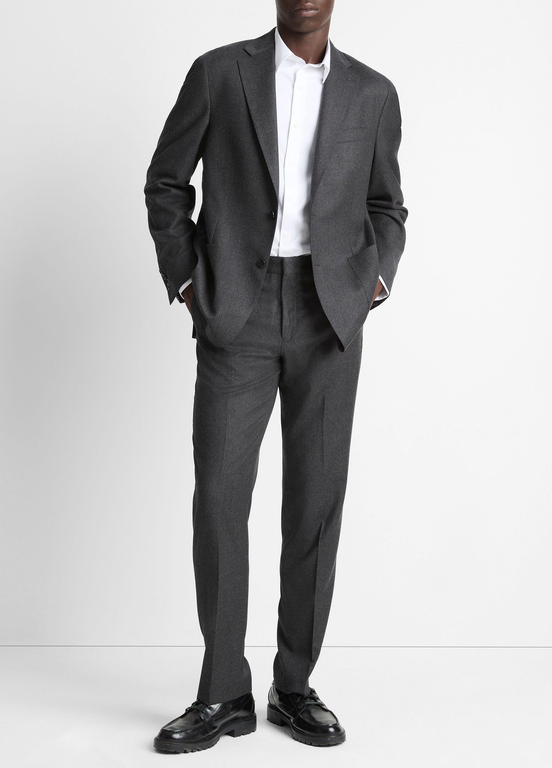 Wool-Silk Flannel Relaxed Sport Coat image number 3