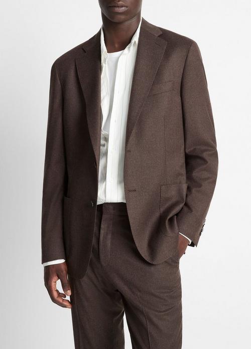 Wool-Silk Relaxed Sport Coat