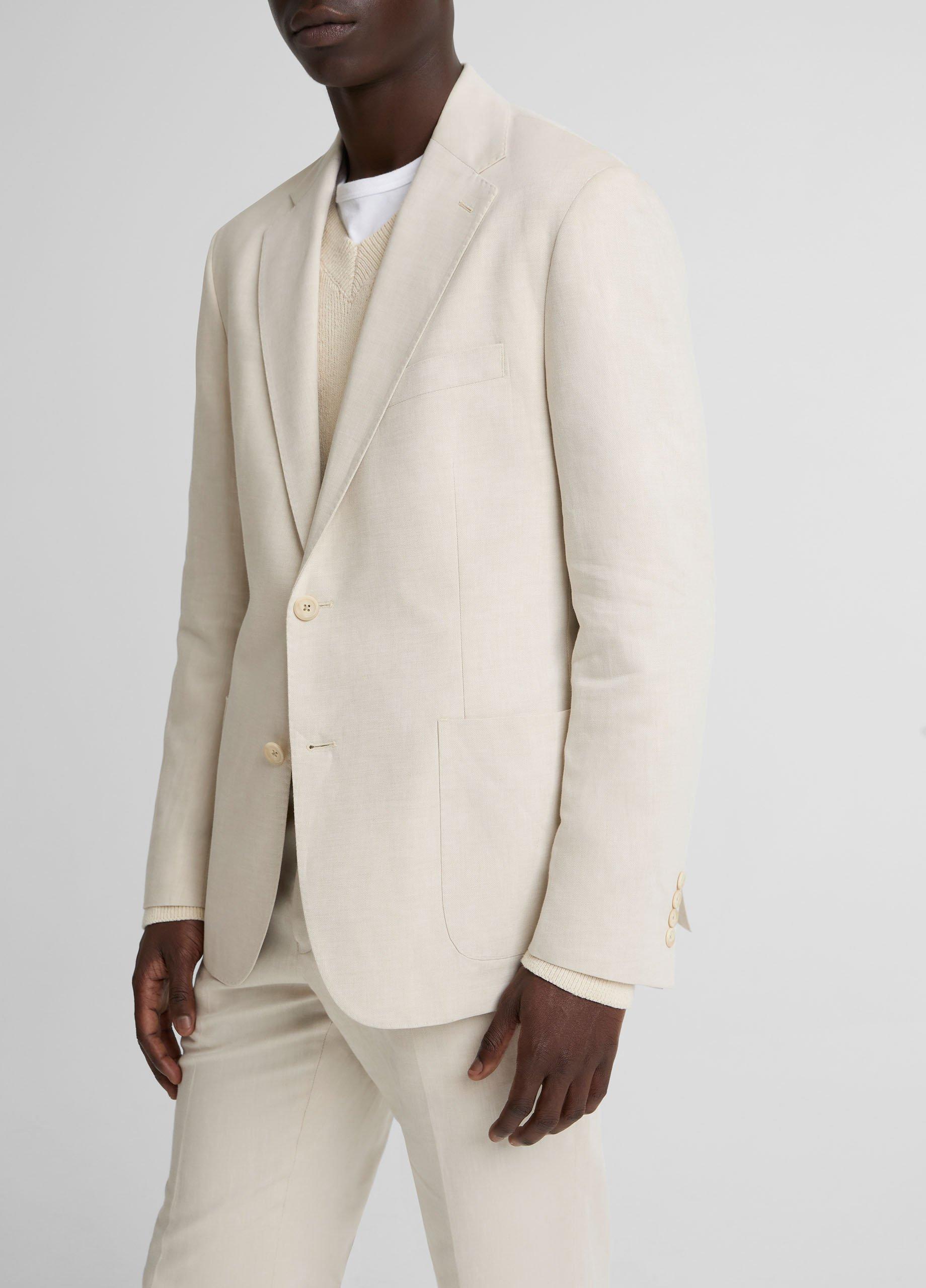 Linen-Cotton Relaxed Sport Coat image number 3