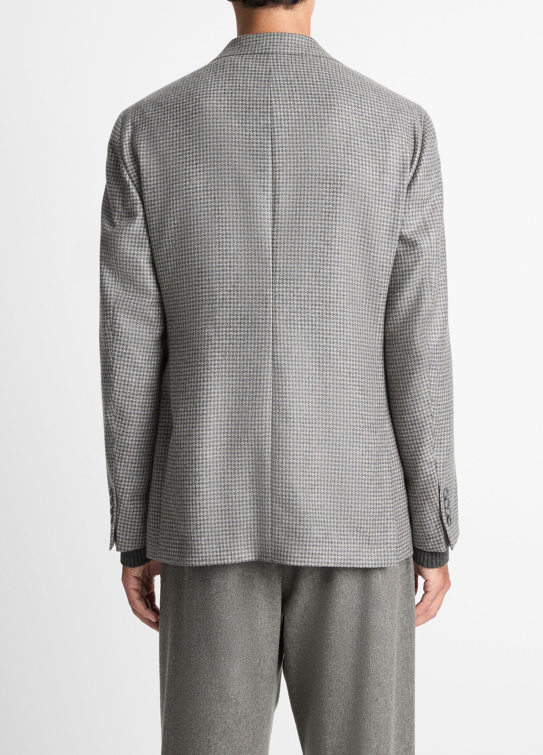 Houndstooth Cashmere Relaxed Sport Coat image number 2