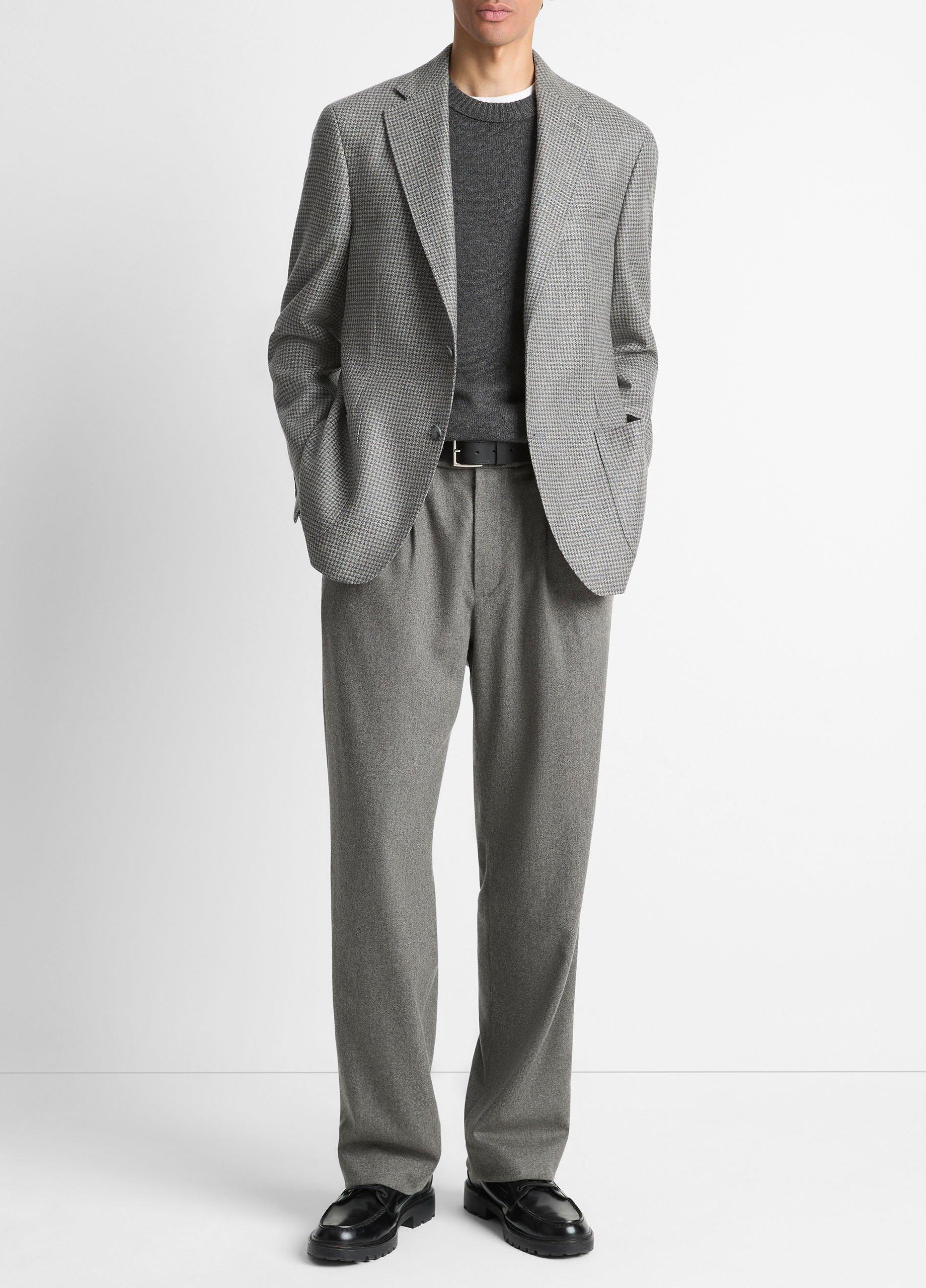 Houndstooth Cashmere Relaxed Sport Coat image number 3