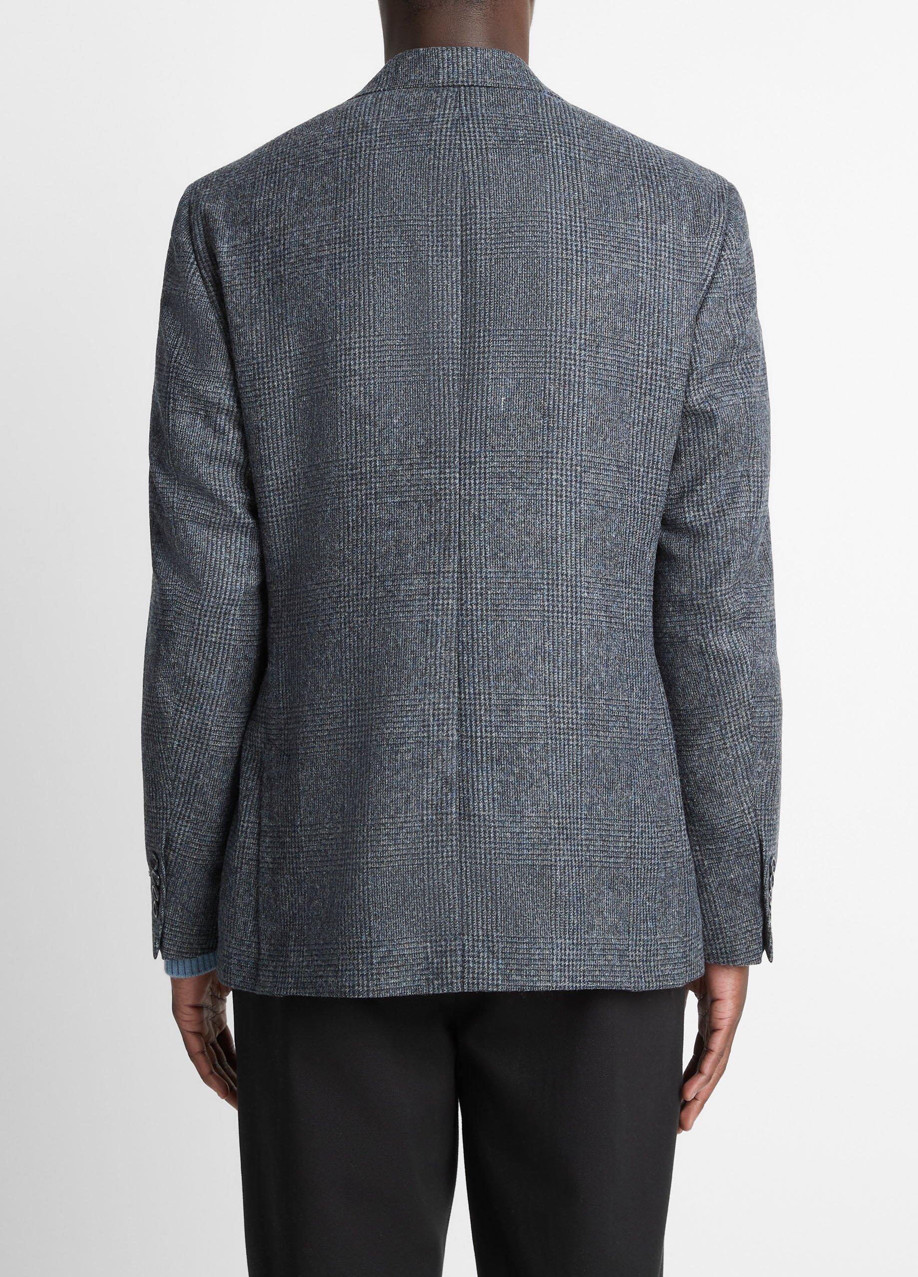 Plaid Alpaca-Blend Relaxed Sport Coat image number 2