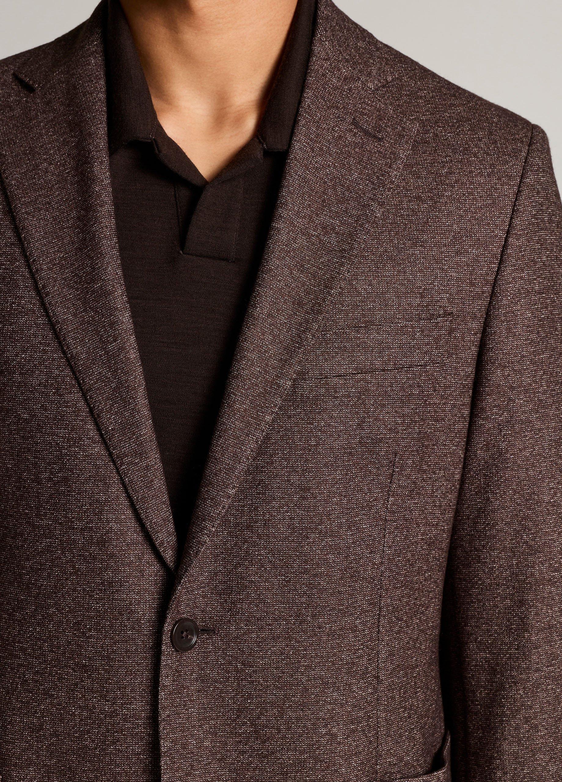 Knit Wool-Blend Sport Coat image number 1