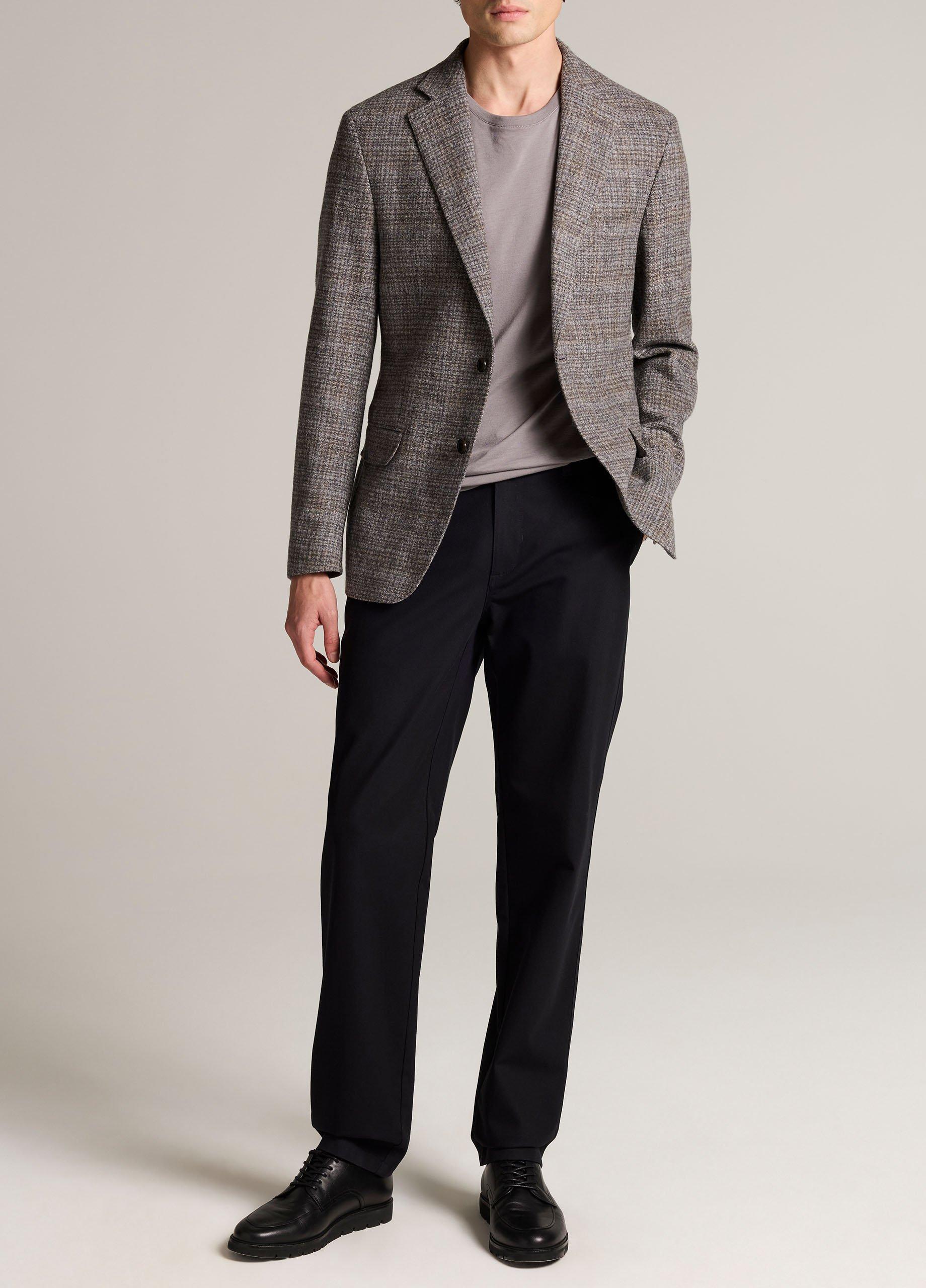 Plaid Wool-Blend Sport Coat image number 3