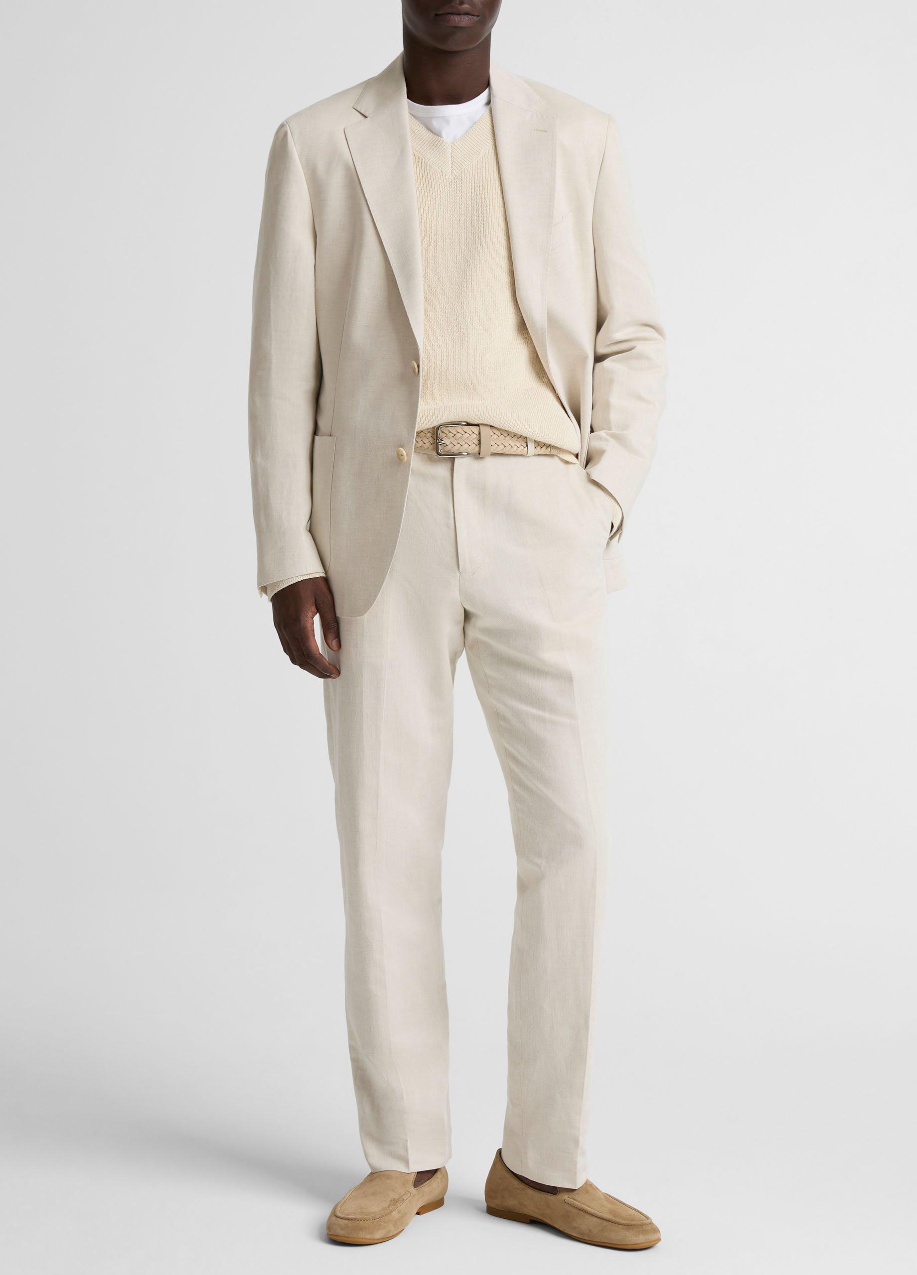 Linen-Cotton Classic Pant image number 3