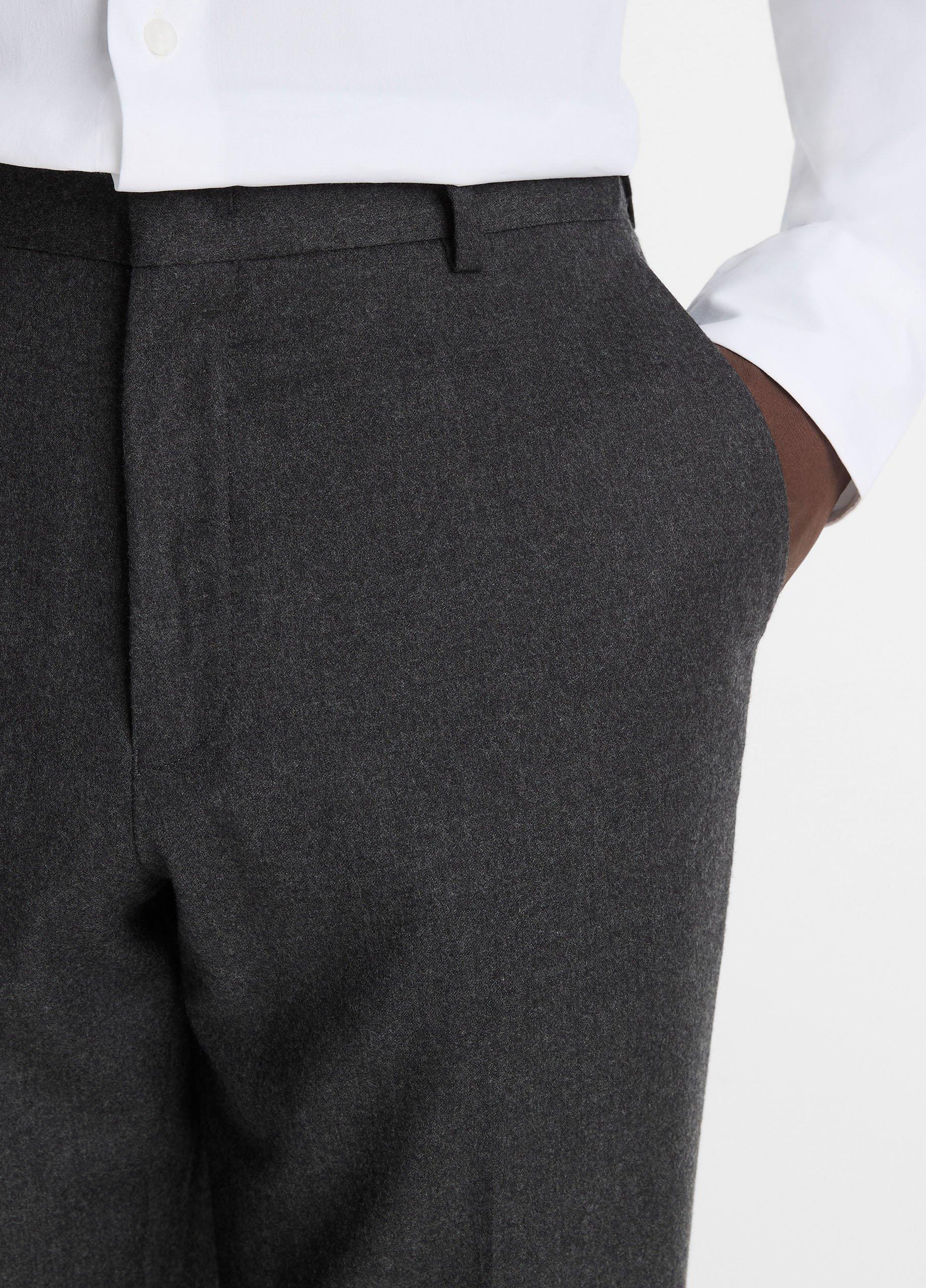 Wool-Silk Flannel Classic Pant image number 3