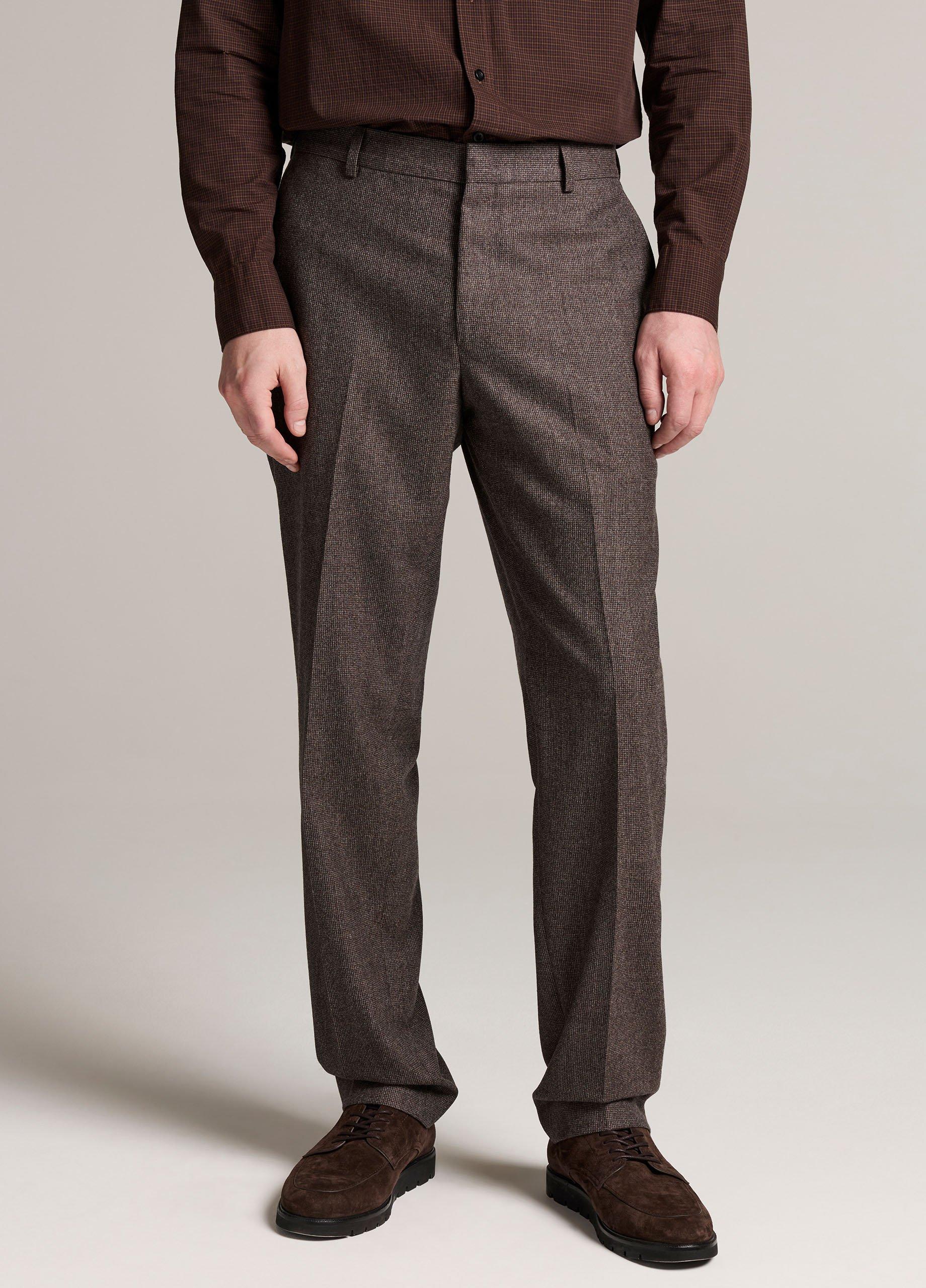 Houndstooth Wool Classic Trouser image number 3