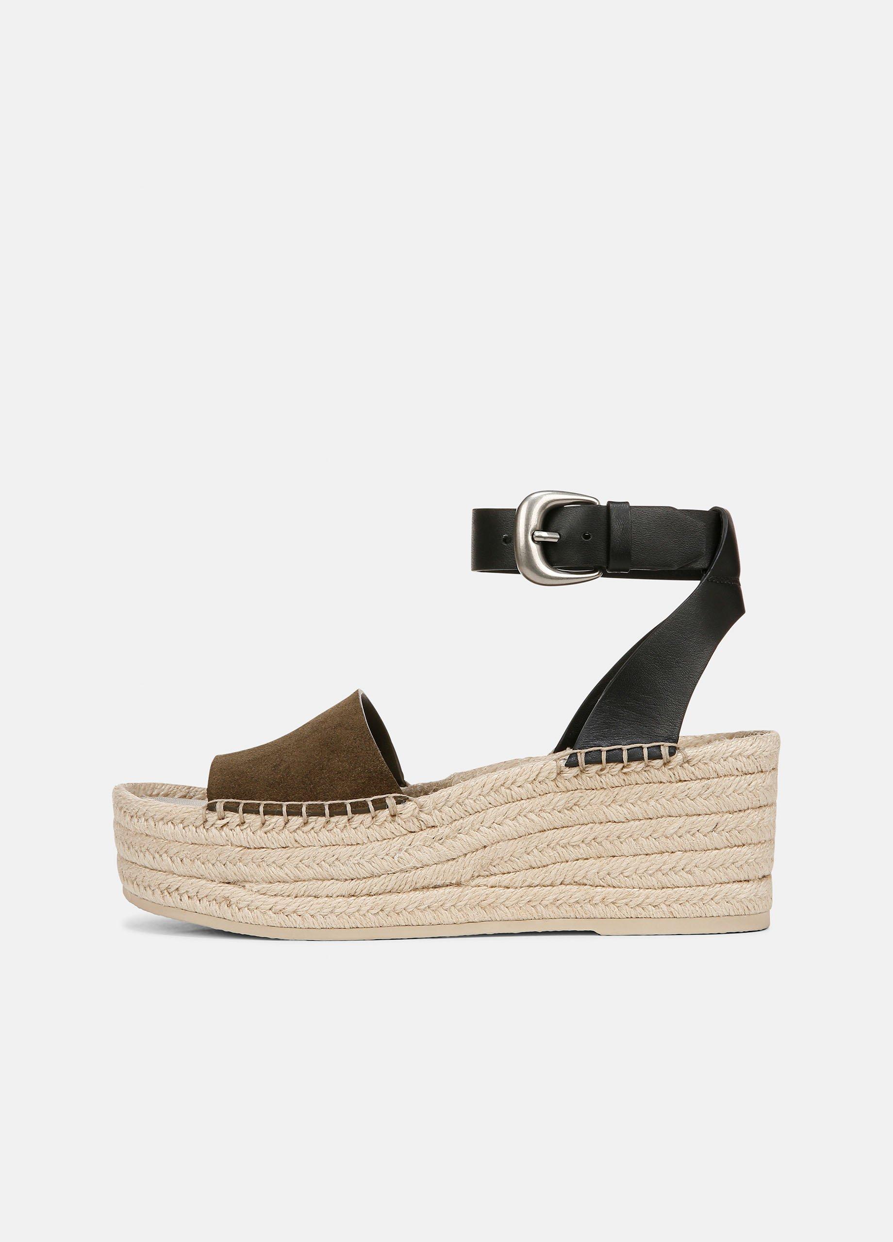 Belisa Suede Platform Espadrille Sandal image number 0