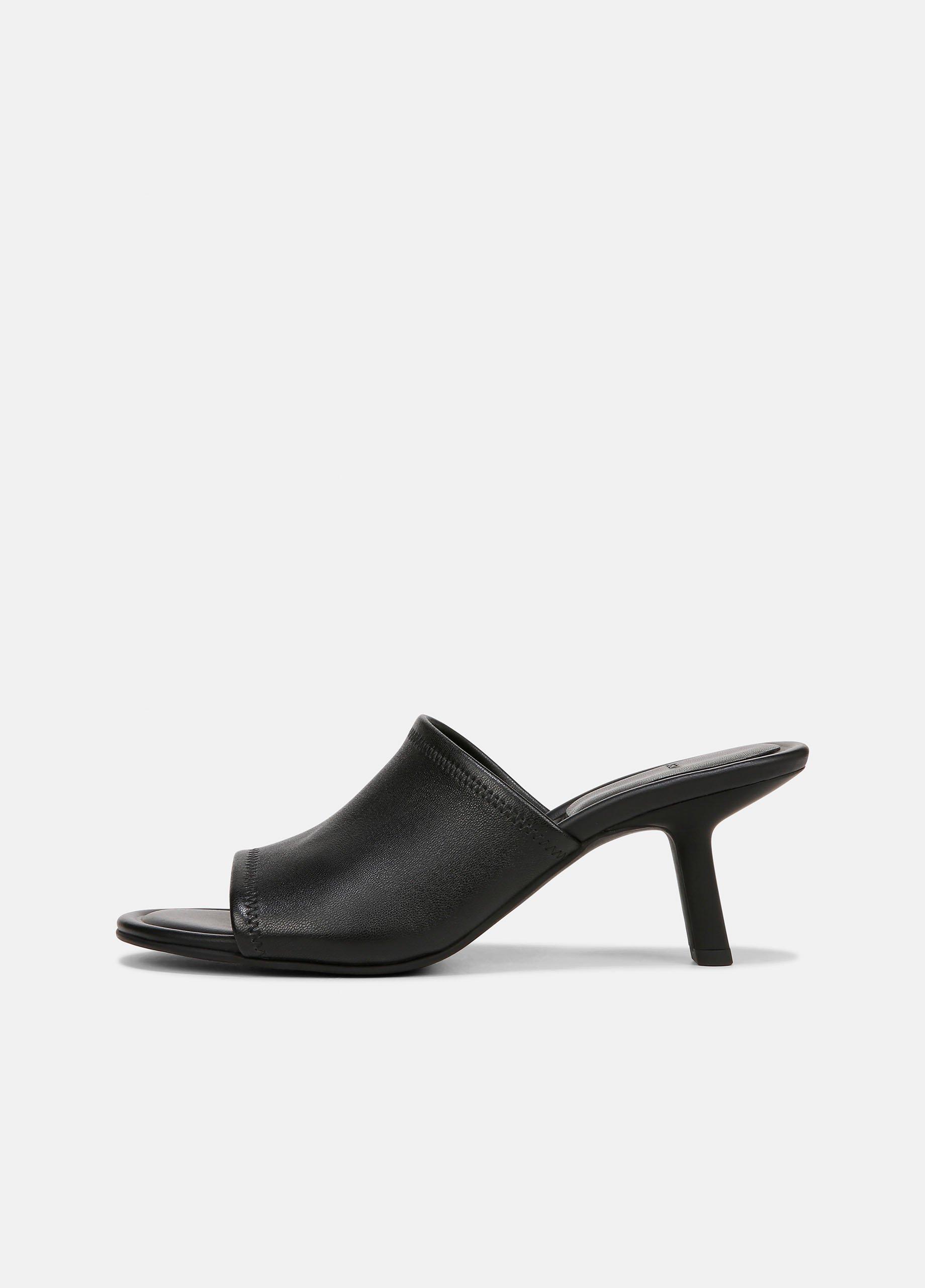 Joan Leather Heeled Sandal in Sandals