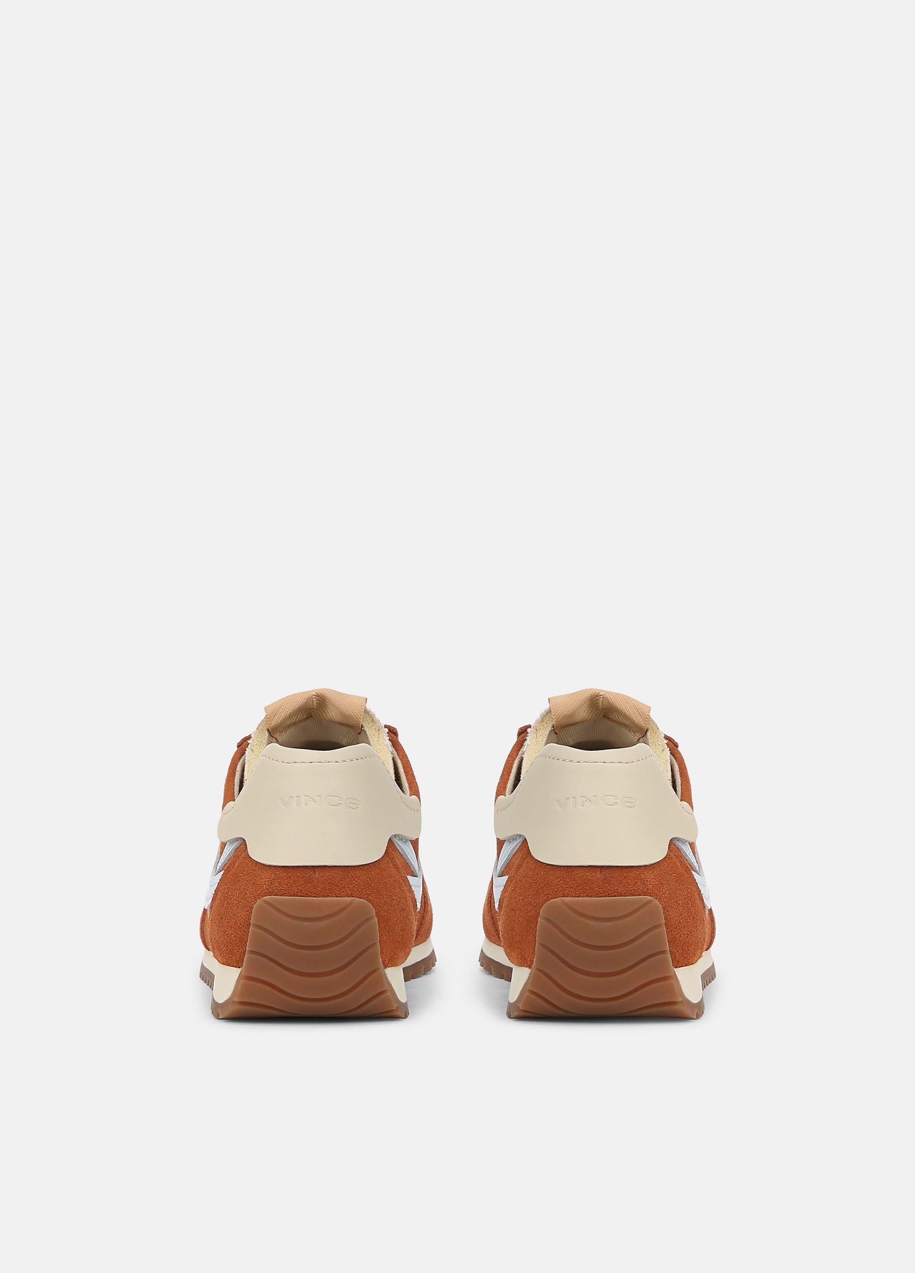 Oasis Suede & Leather Runner Sneaker in Sneakers | Vince