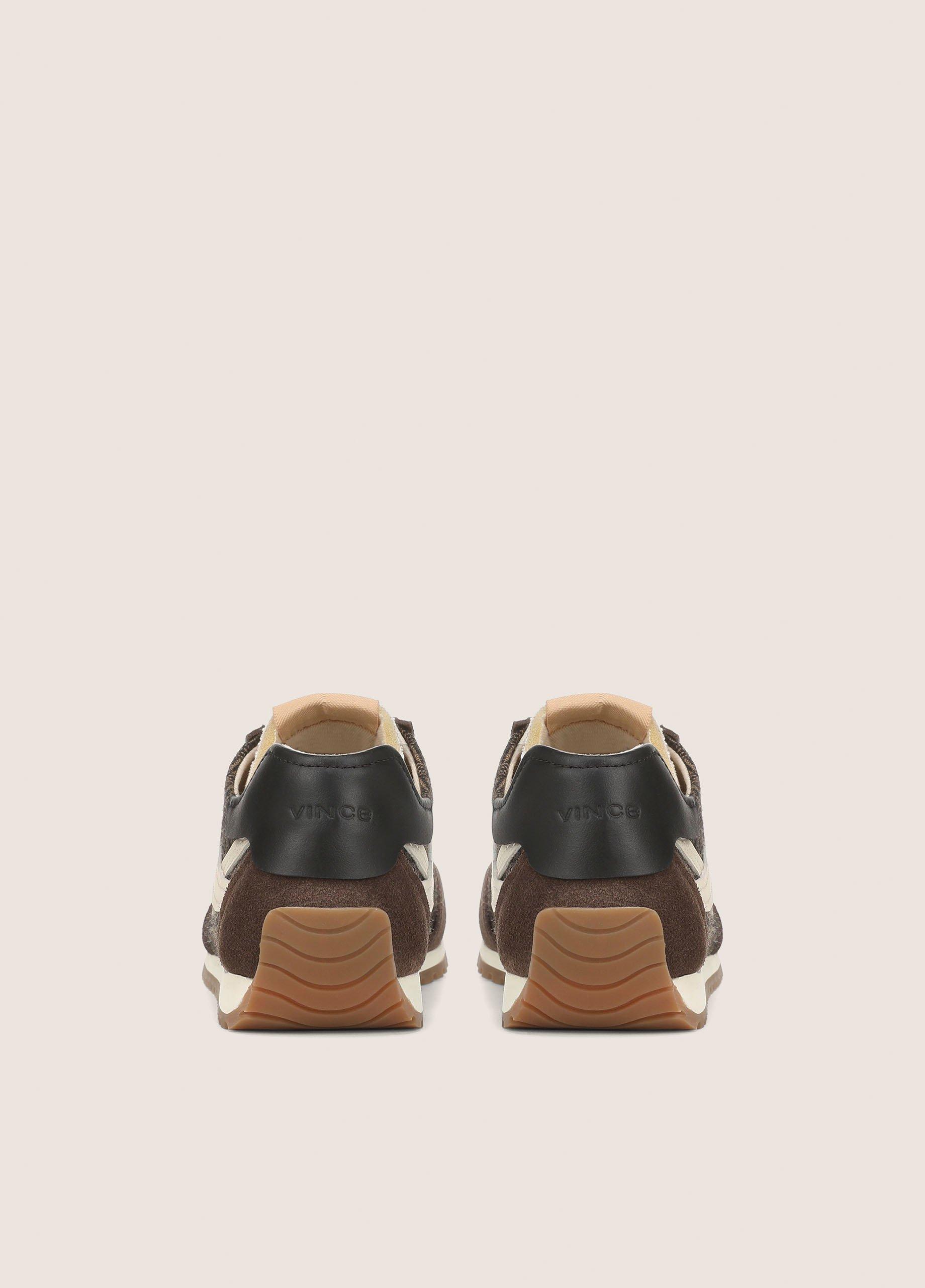 Oasis Suede & Herringbone Runner Sneaker image number 2