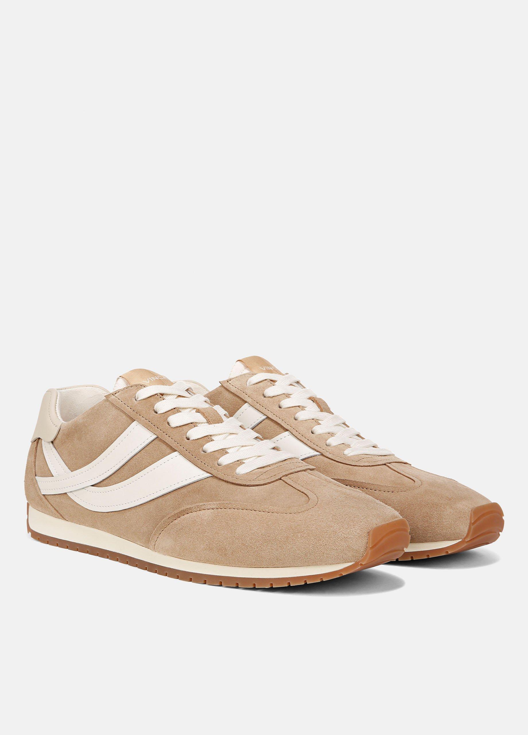 Oasis Suede and Leather Runner Sneaker image number 1