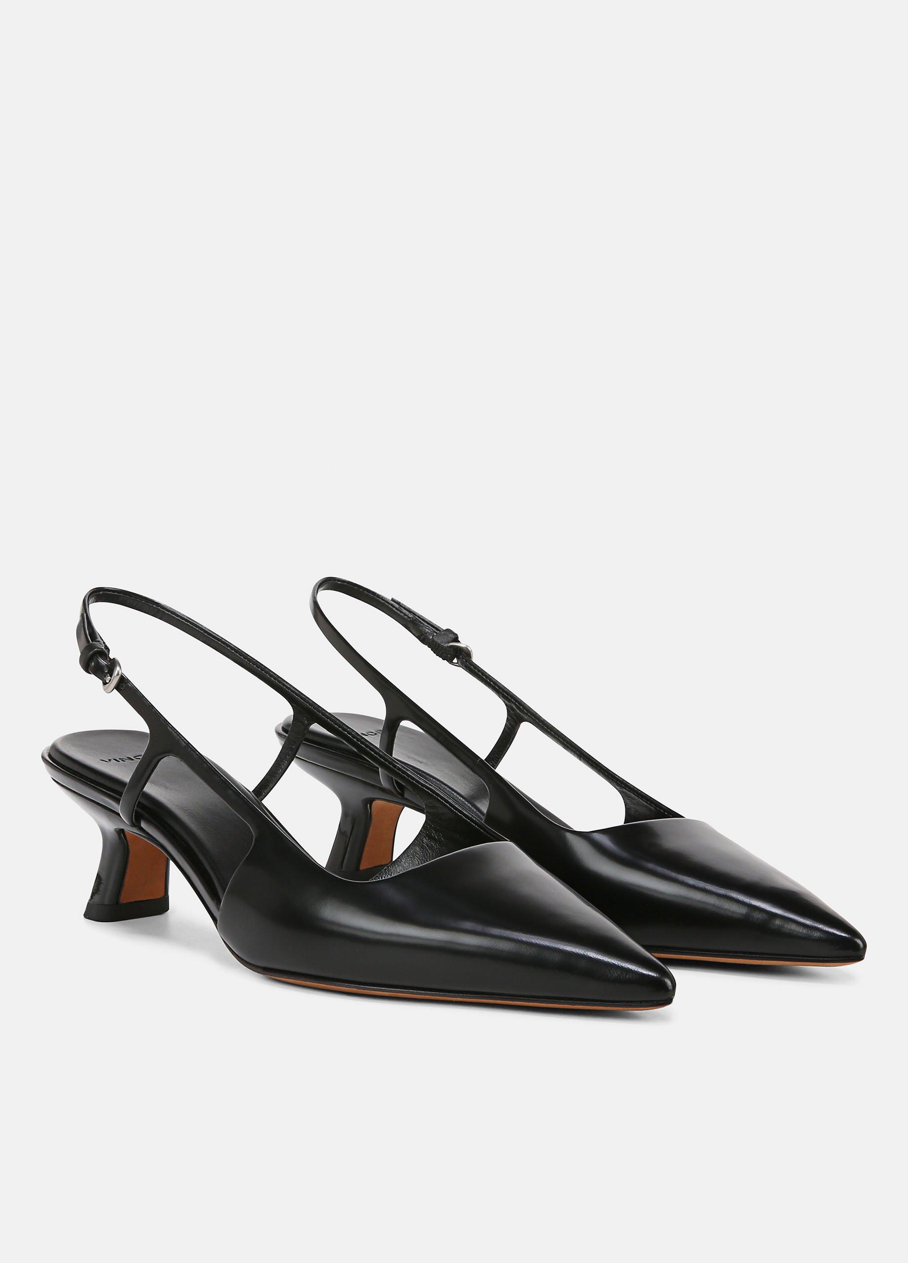 Bianca Leather Slingback Heel image number 1