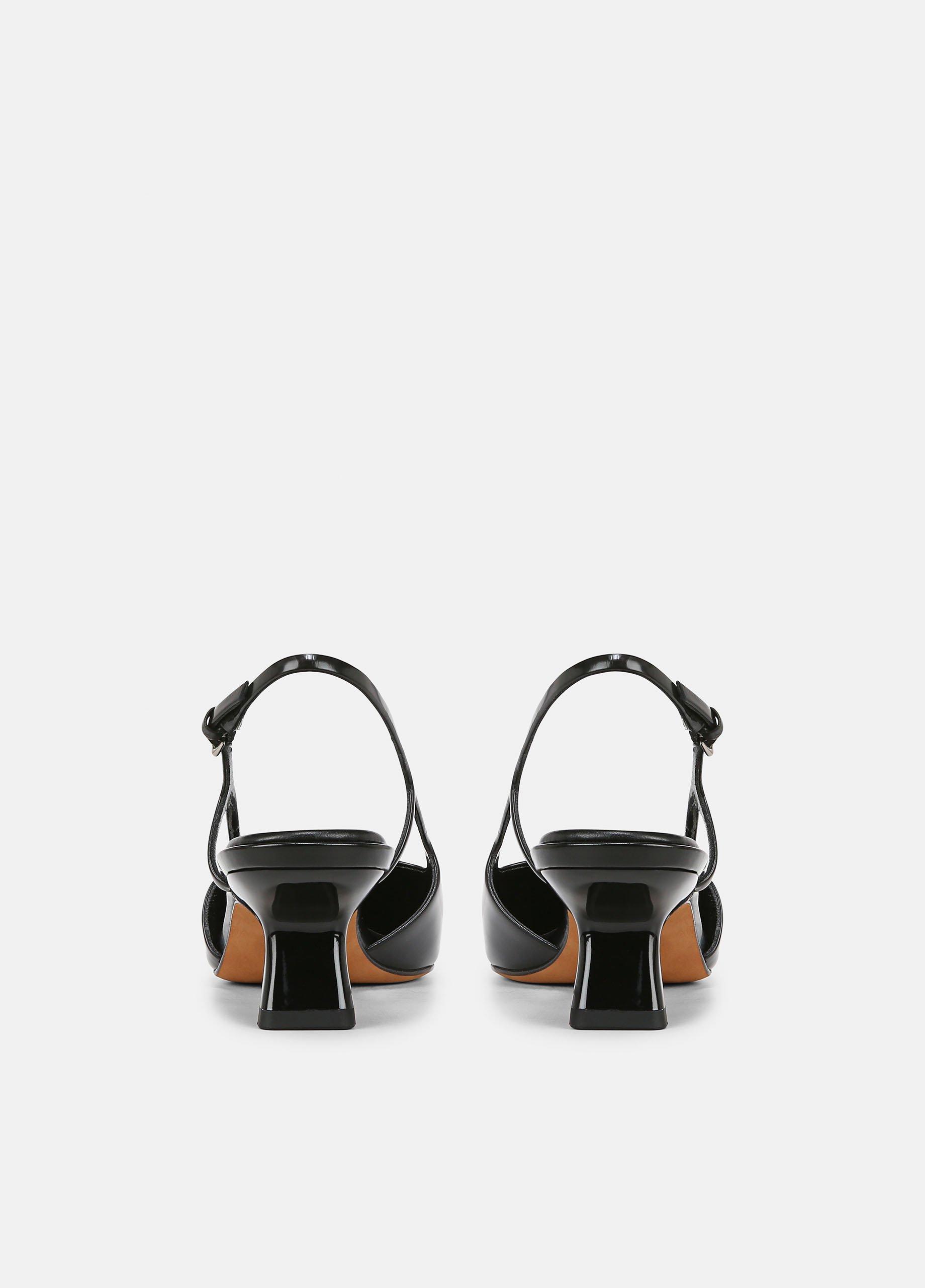 Bianca Leather Slingback Heel in Heels | Vince