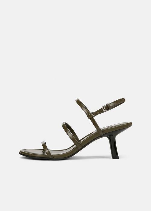 Josie Leather Strappy Heeled Sandal