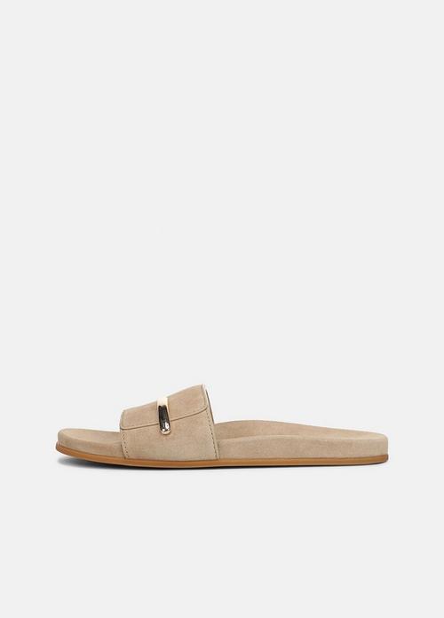 Sadie Suede Slide Sandal