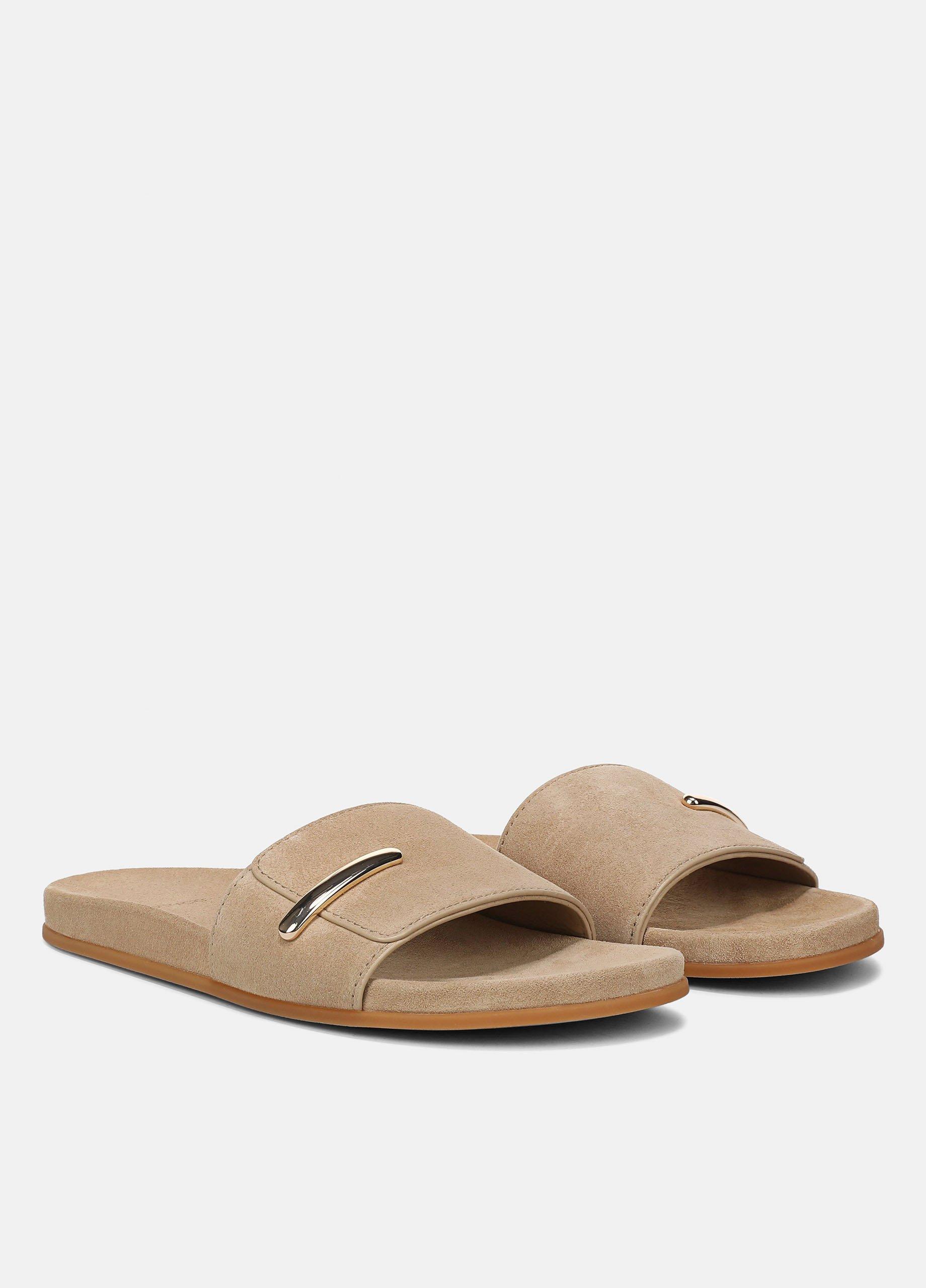 Sadie Suede Slide Sandal image number 1