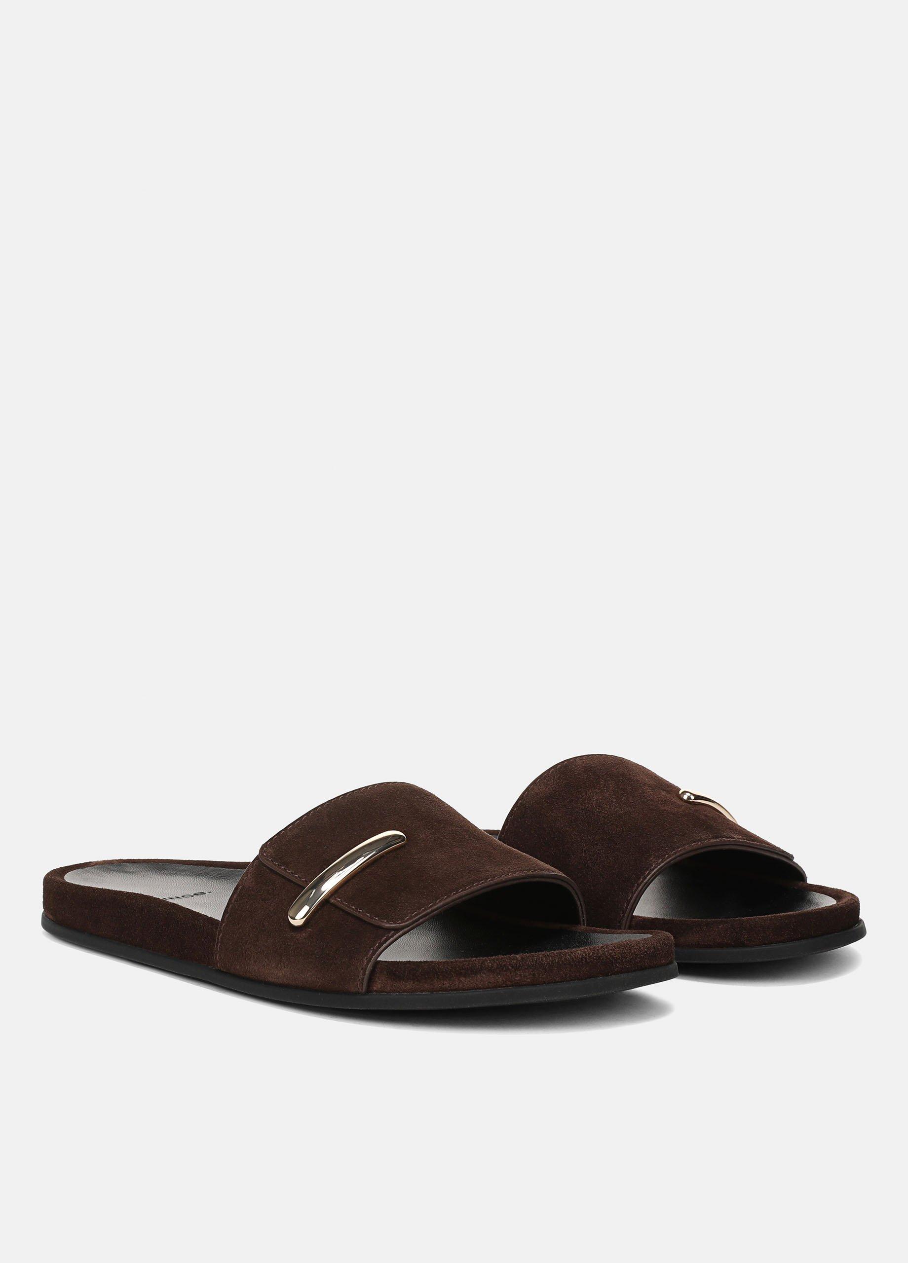 Sadie Suede Slide Sandal image number 1
