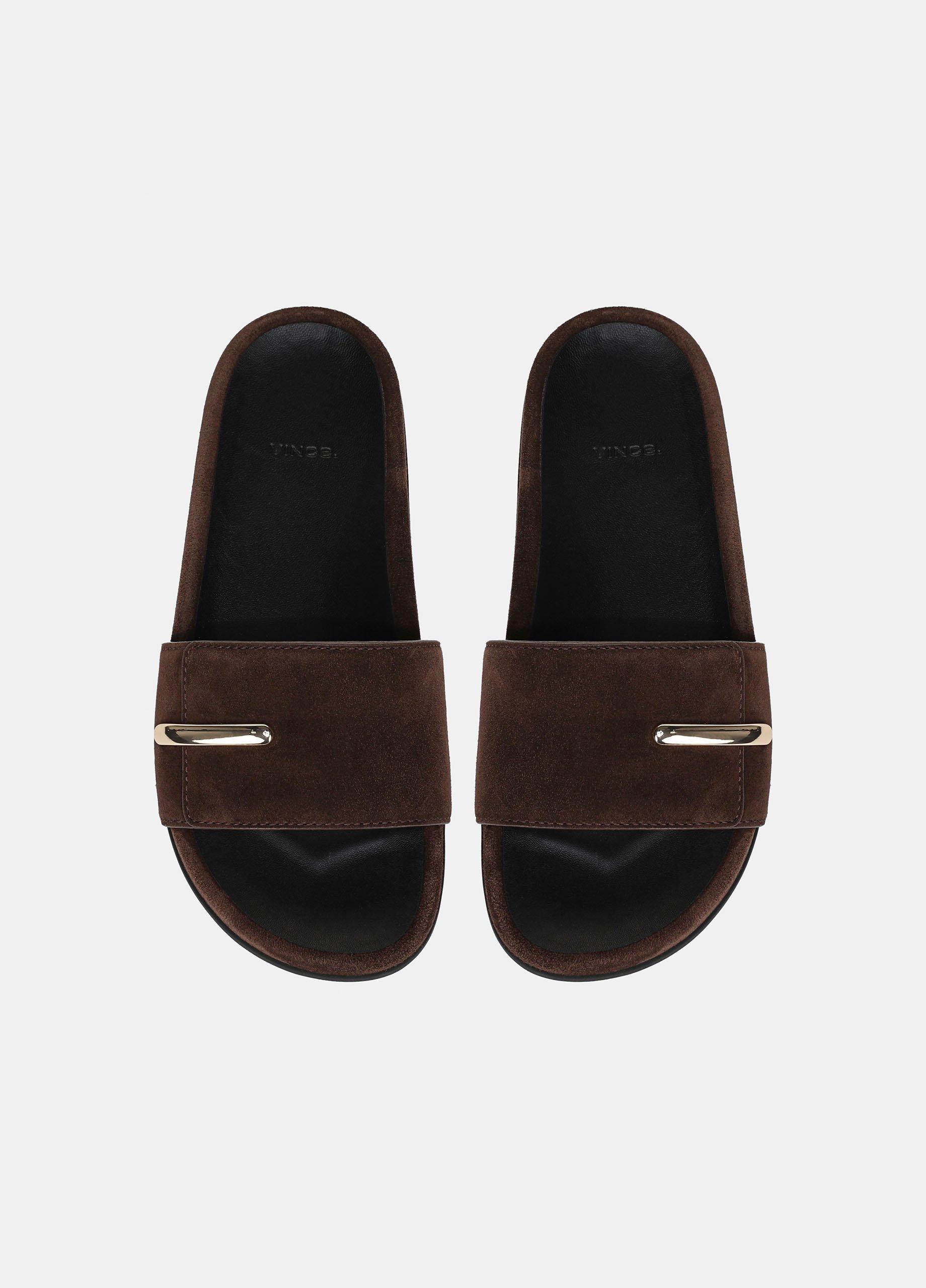 Sadie Suede Slide Sandal image number 3